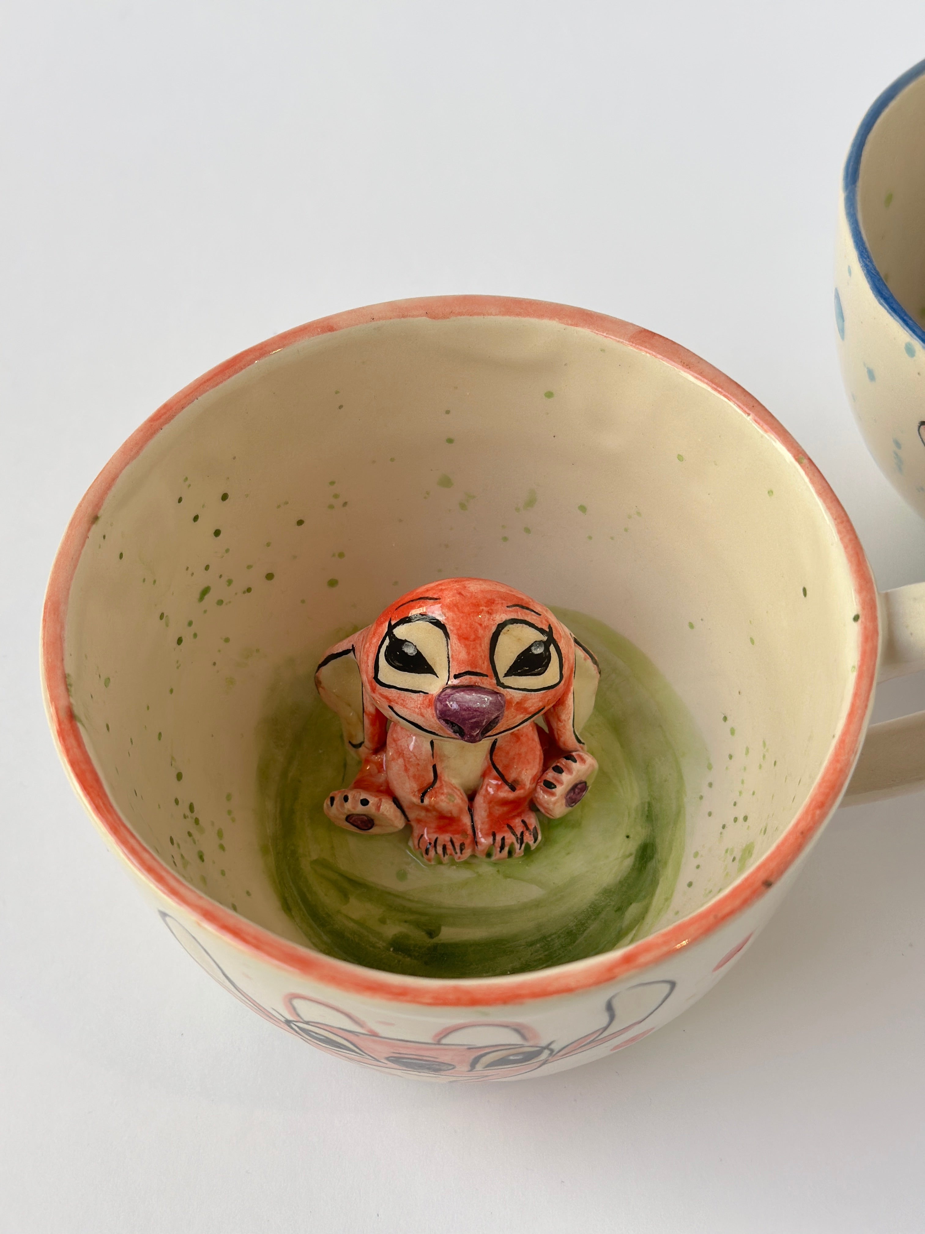 Stitch handmade mug