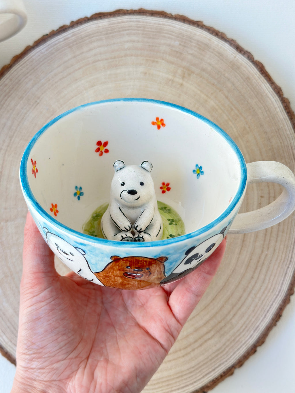 Handmade ceramic mug