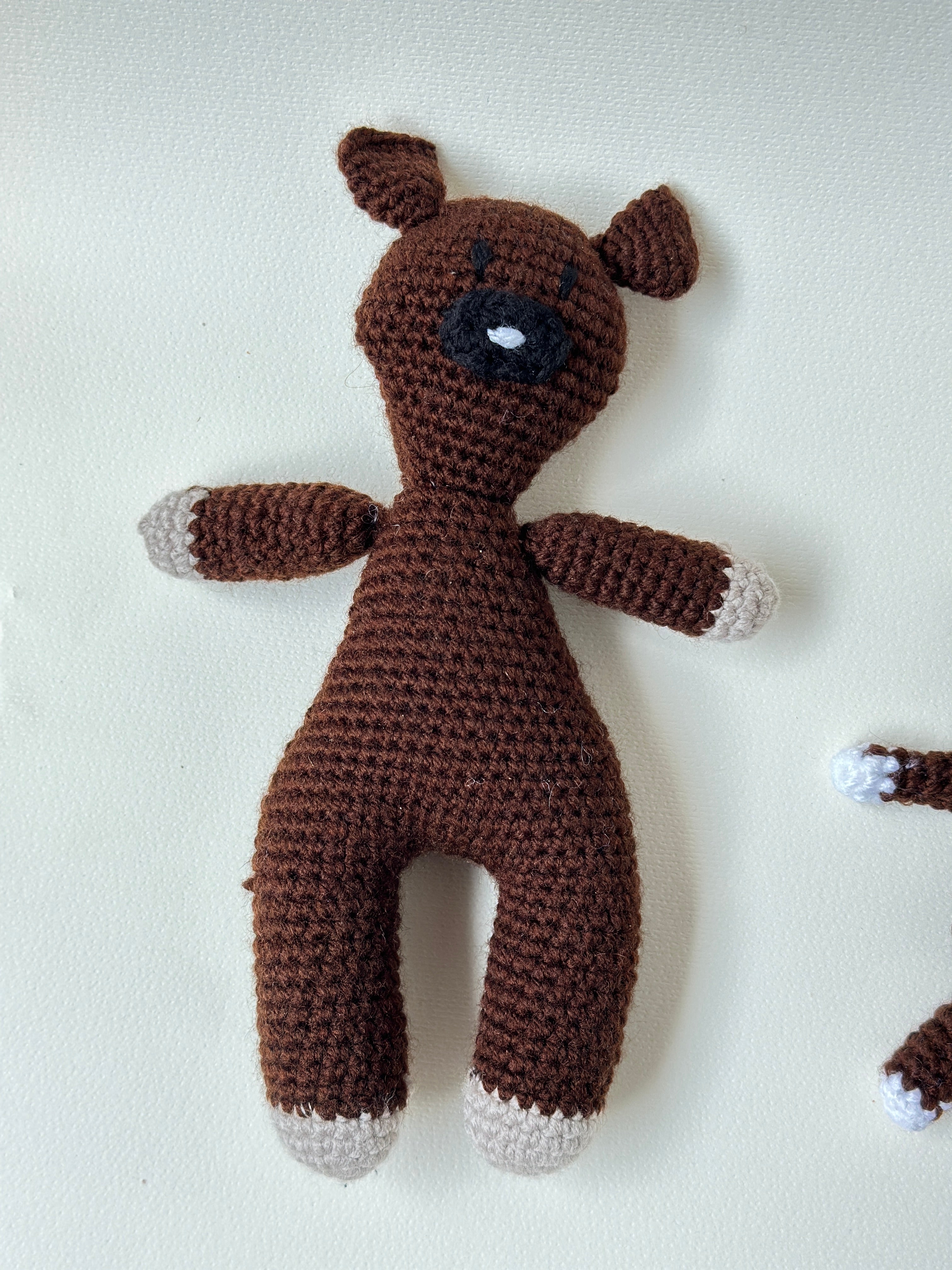 Mr.Bean Teddy handmade toy