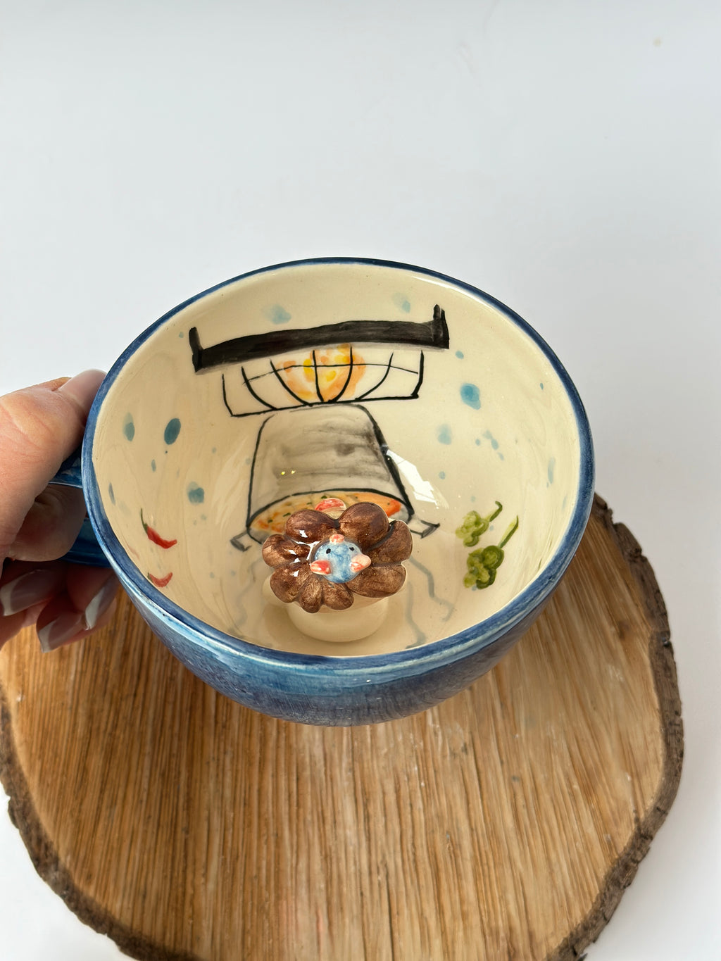 Ratatouille “Linguine” handmade mug