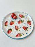 Strawberry Handmade plate