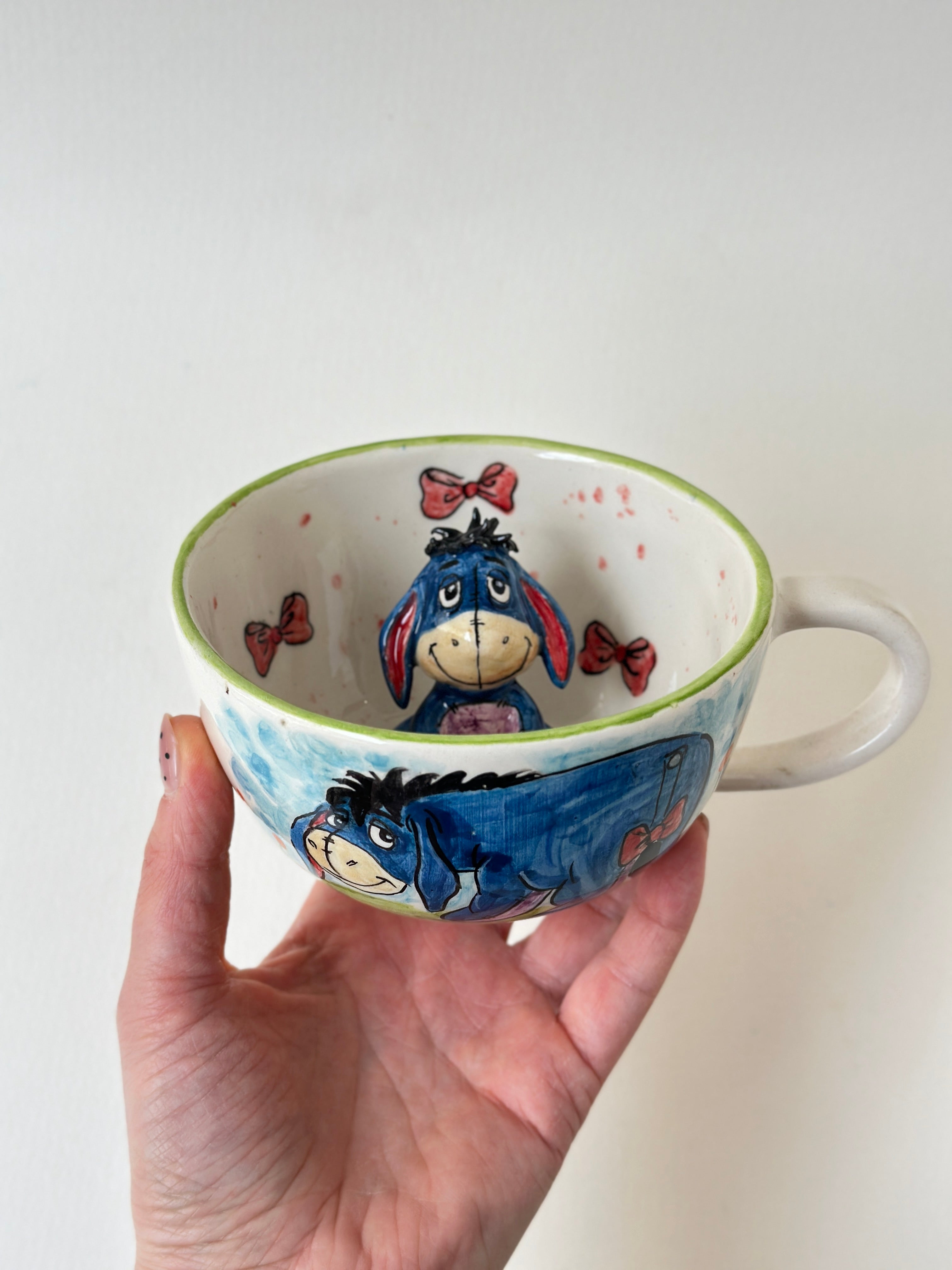 Winni The Pooh “Eeyore” handmade mug