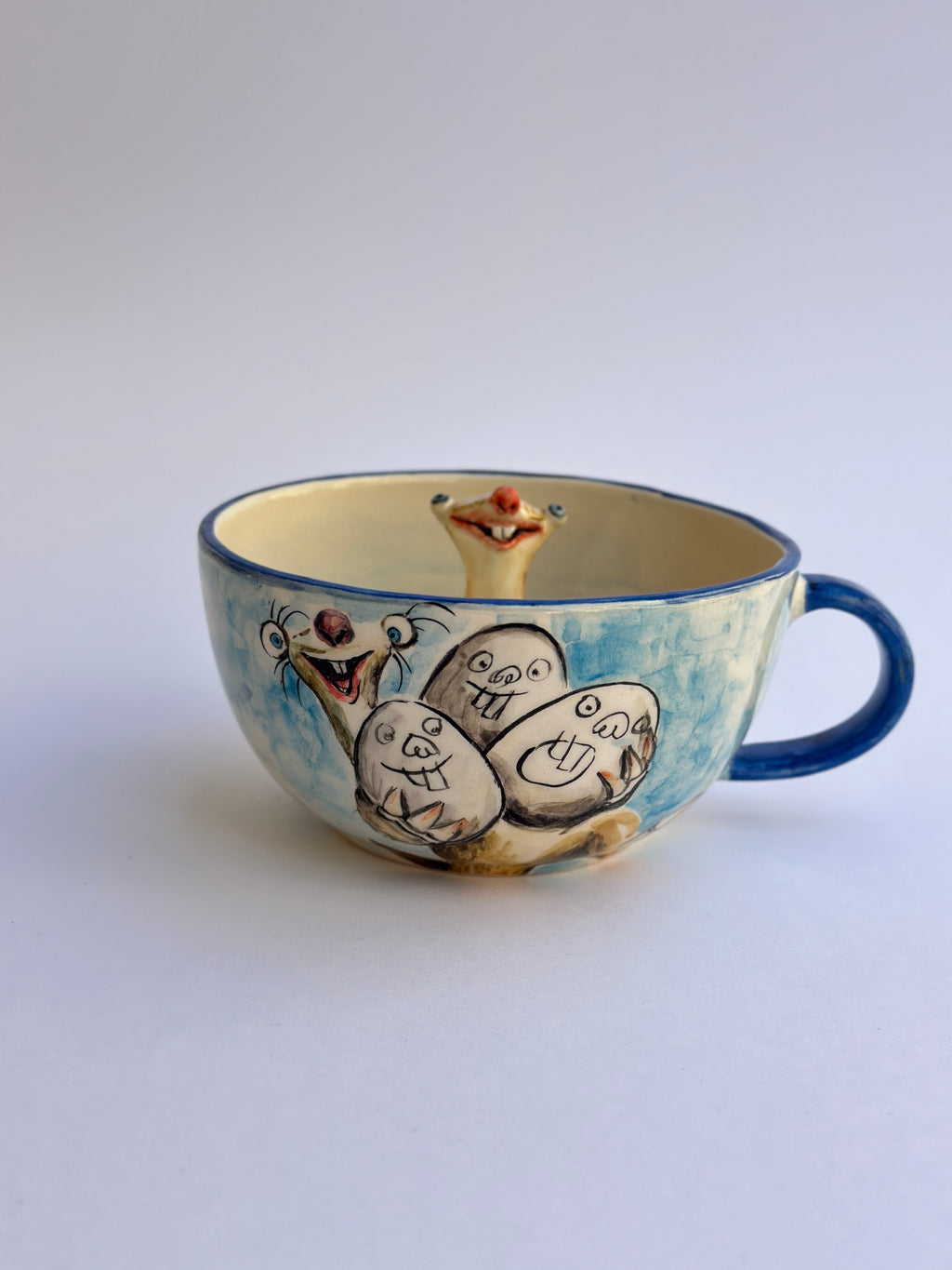 Ice Age Sid handmade mug