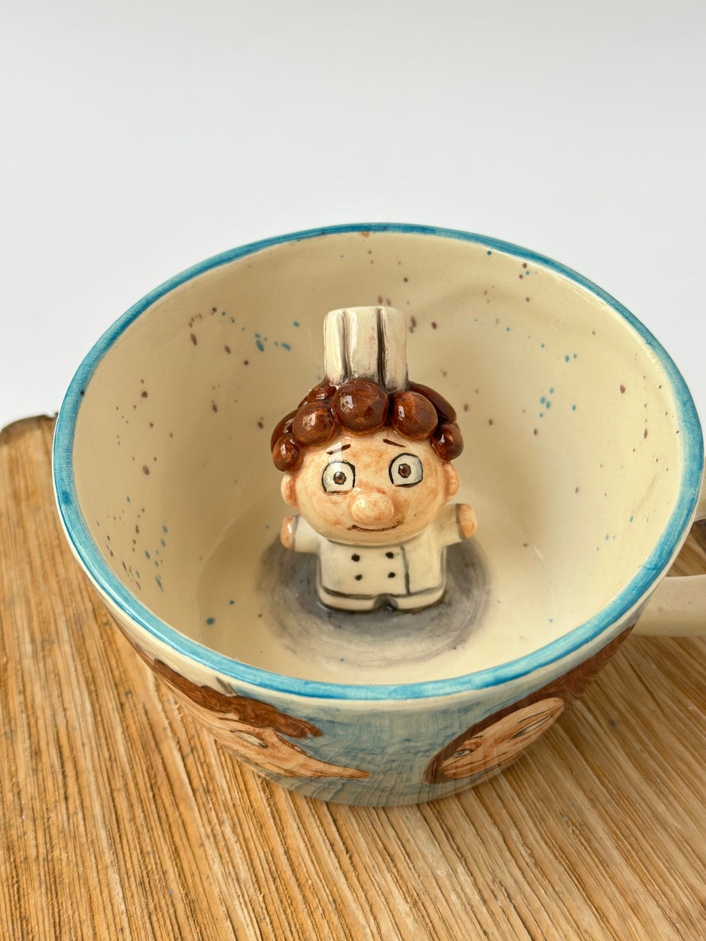 Ratatouille Linguine and Colette handmade mug
