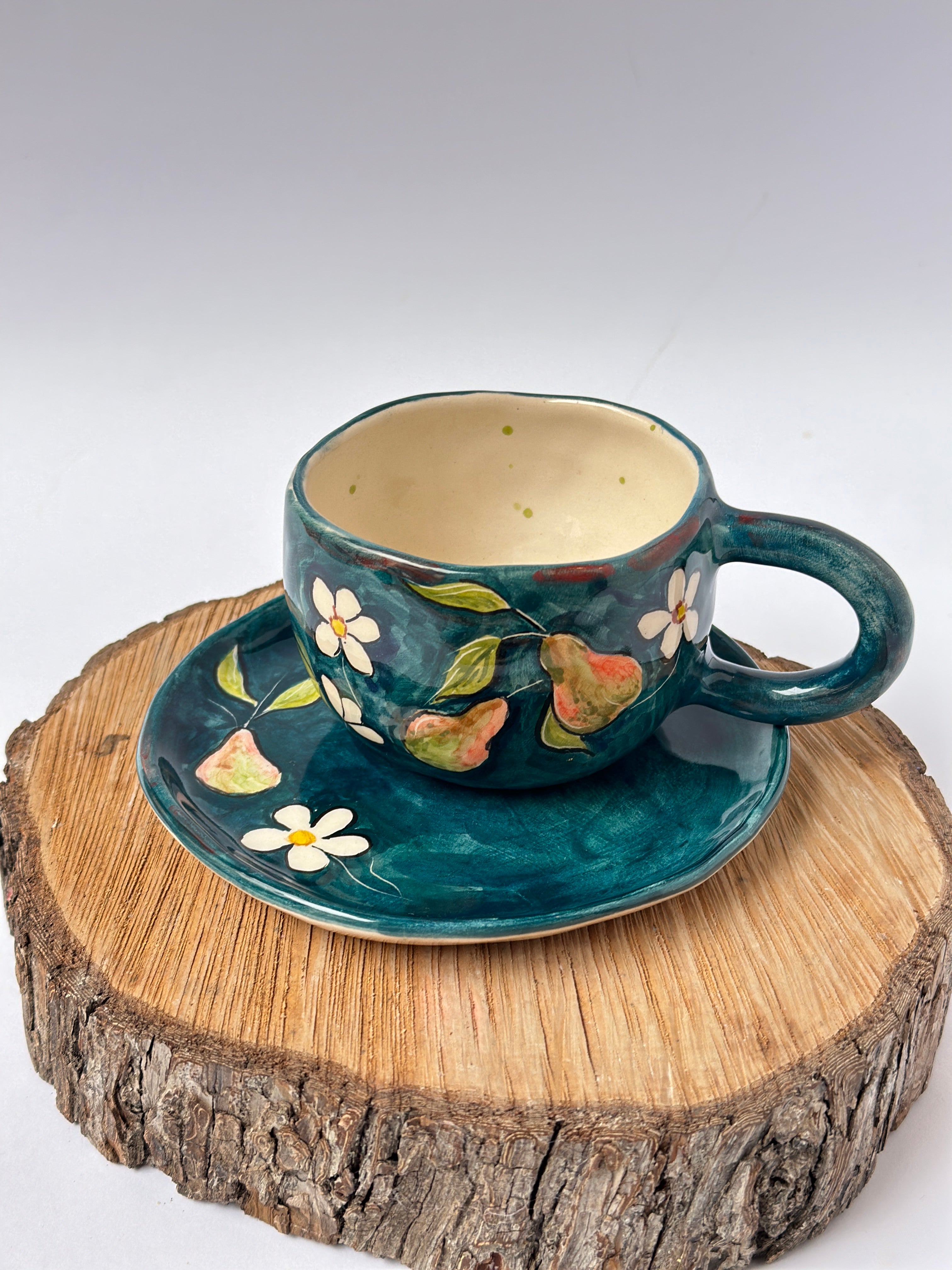 Pear Handmade mug