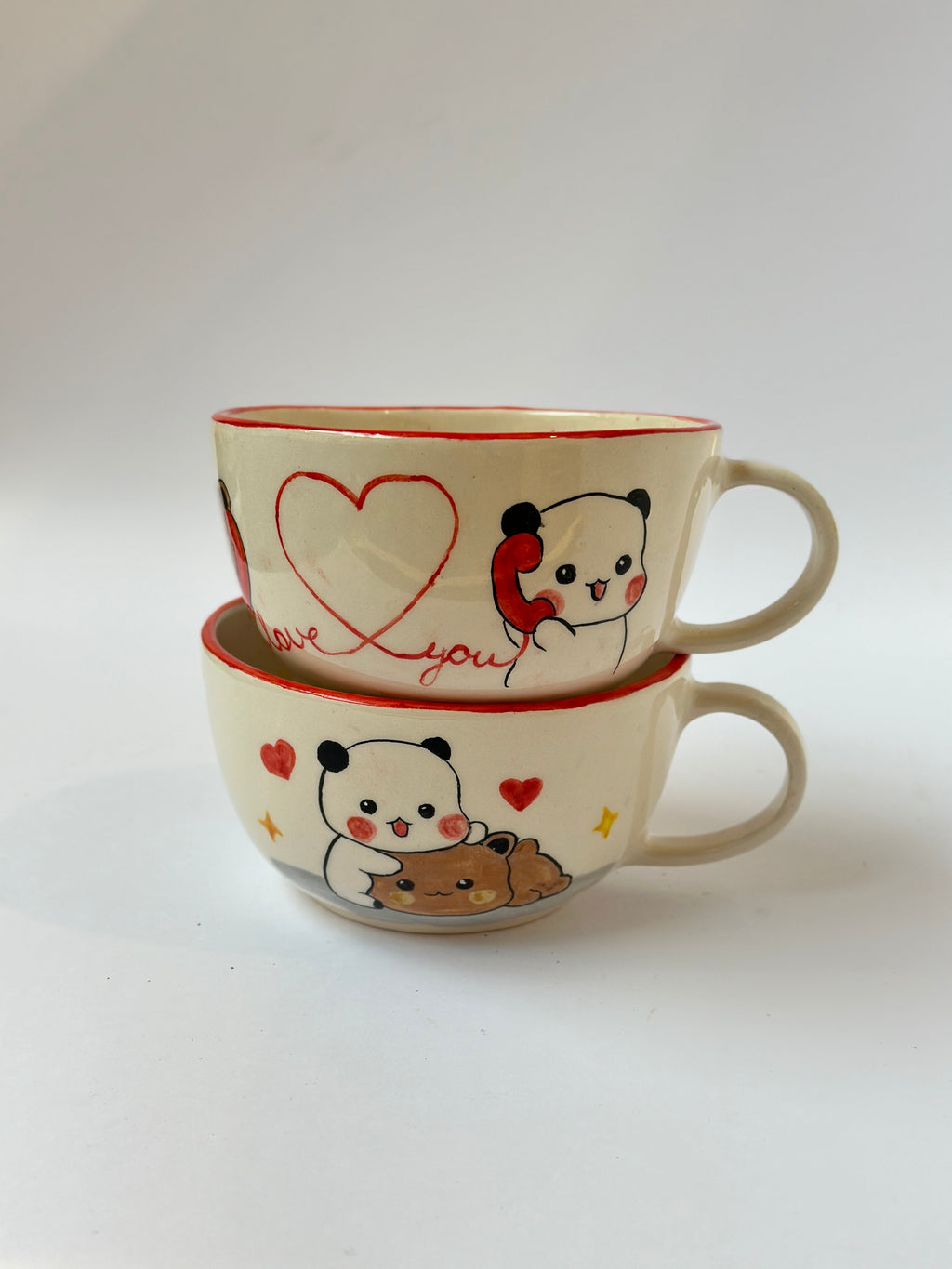 Dudu and Bubu handmade mugs❤️