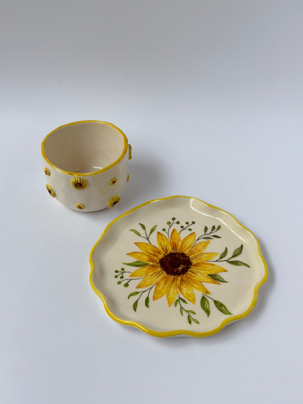 Handmade coffee mug