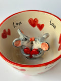 Rats love mug handmade
