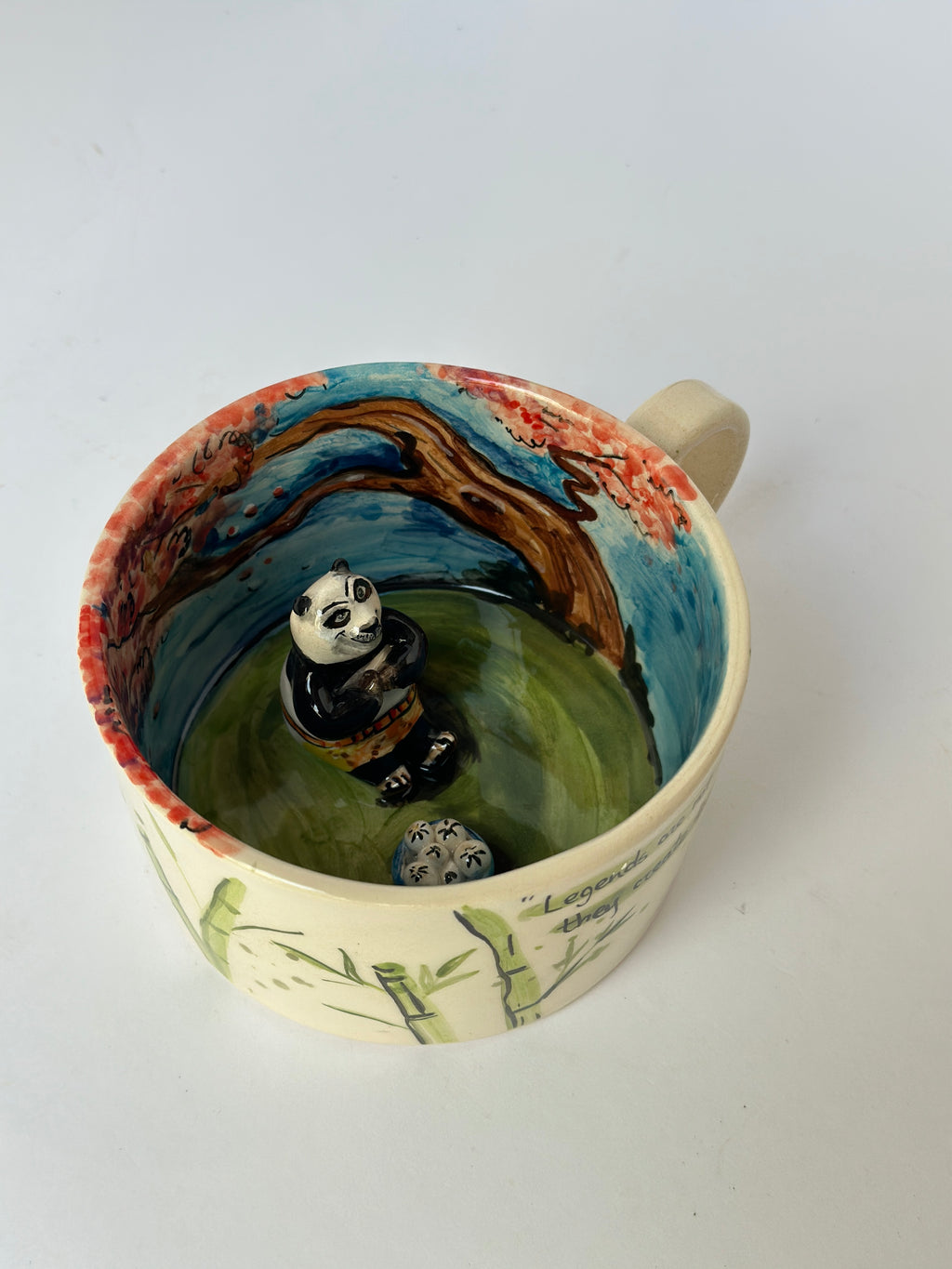 Kung fu Panda handmade mug