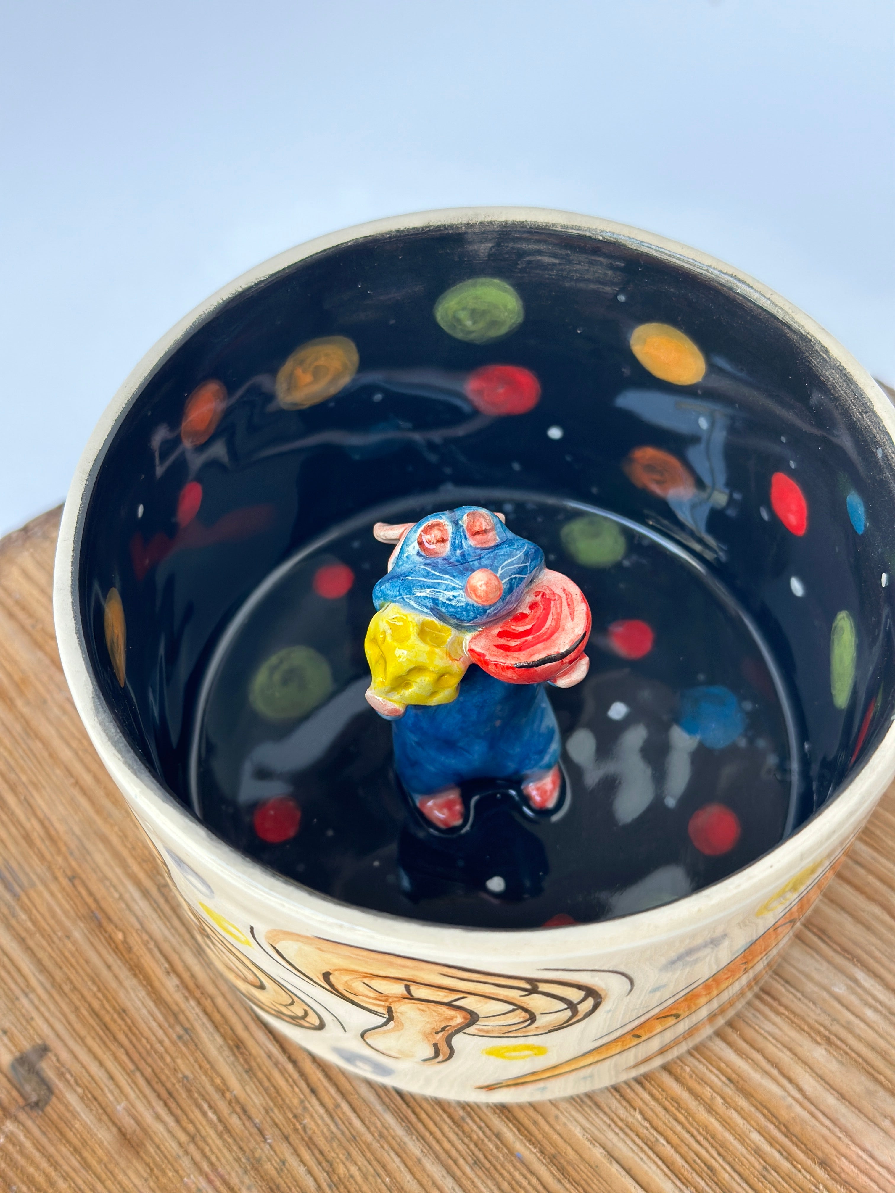 Ratatouille handmade mug