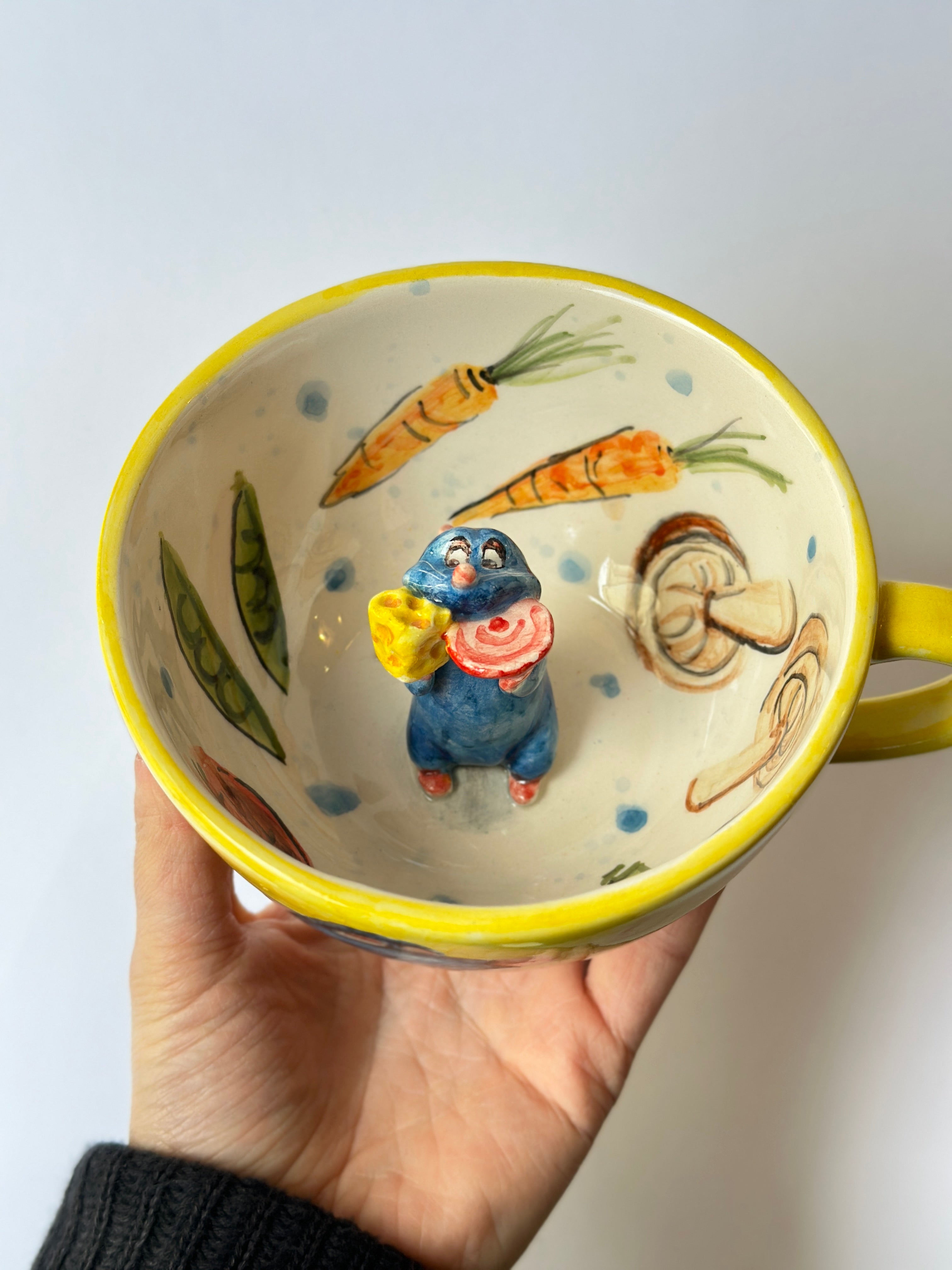 Ratatouille handmade mug