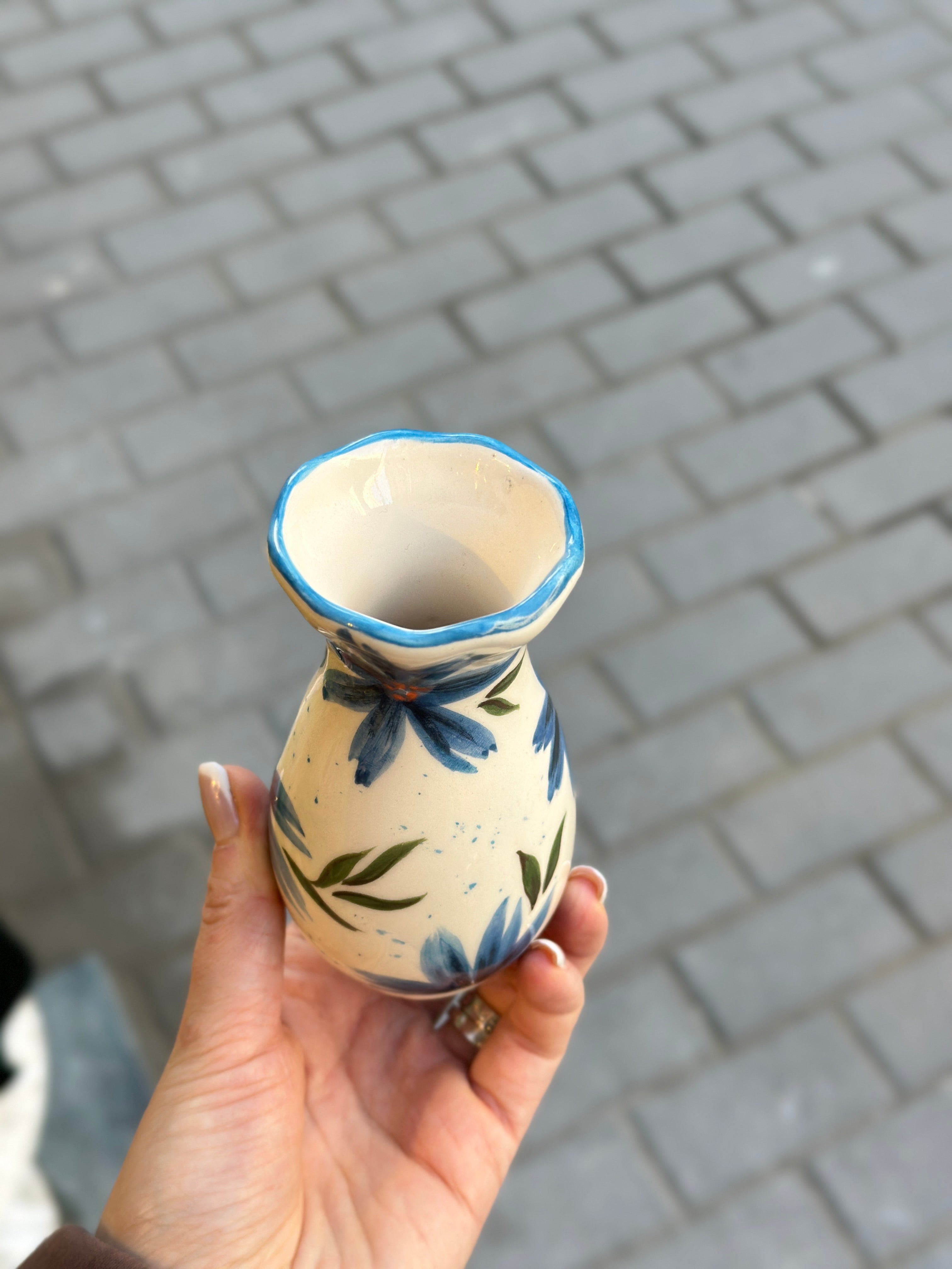 Handmade vase mini 11sm