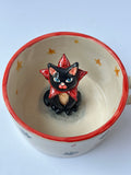 Cat handmade mug 🐈‍⬛ (well-behaved cat)