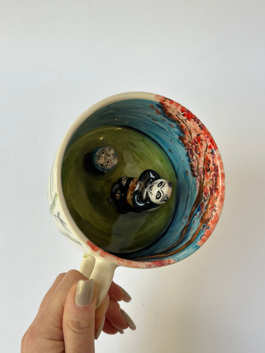 Kung fu Panda handmade mug