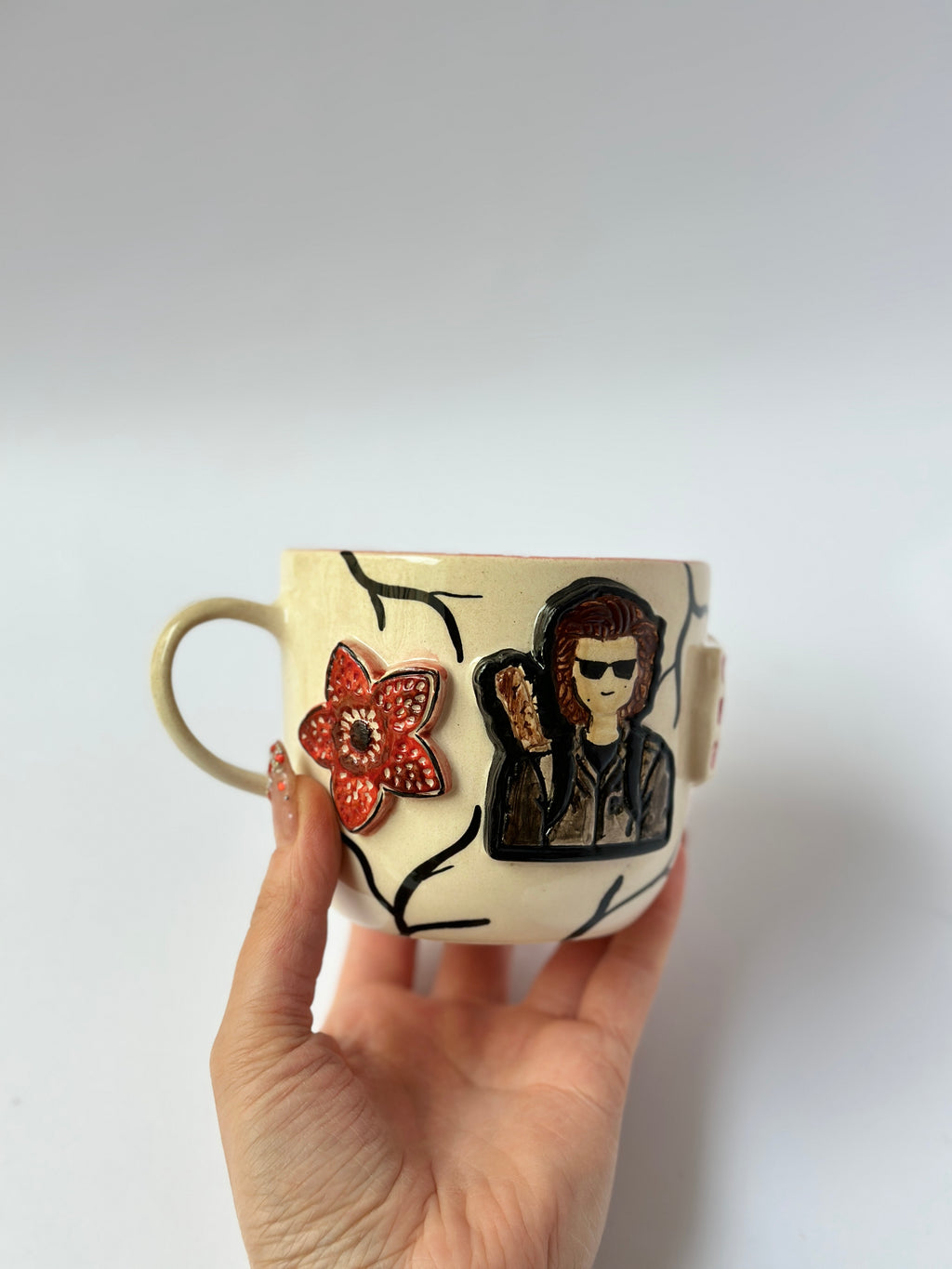 Stranger things Steve handmade mug