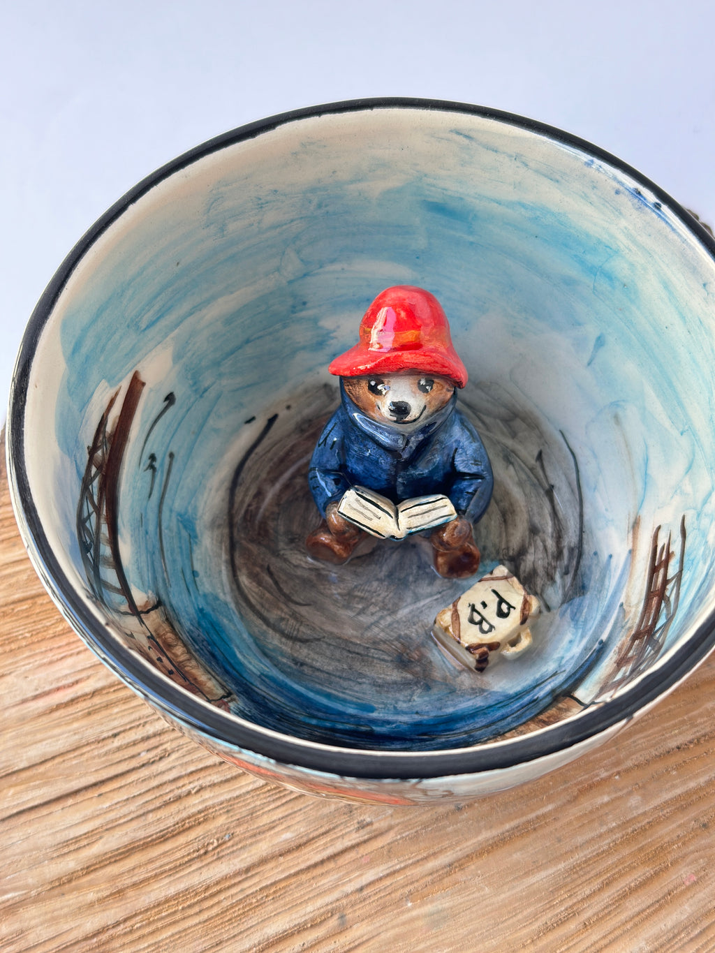 Paddington Bear handmade mug