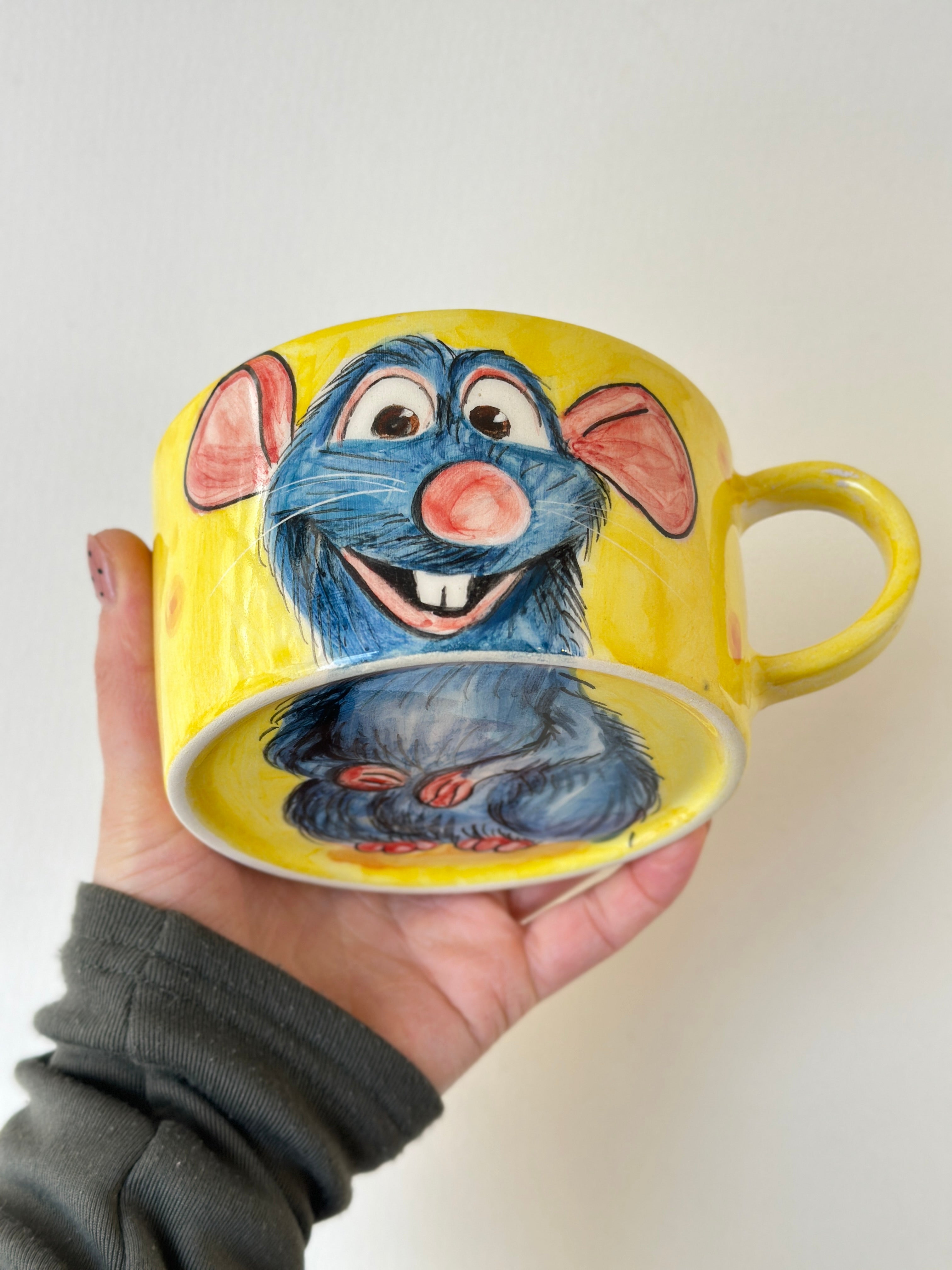 Ratatouille handmade mug