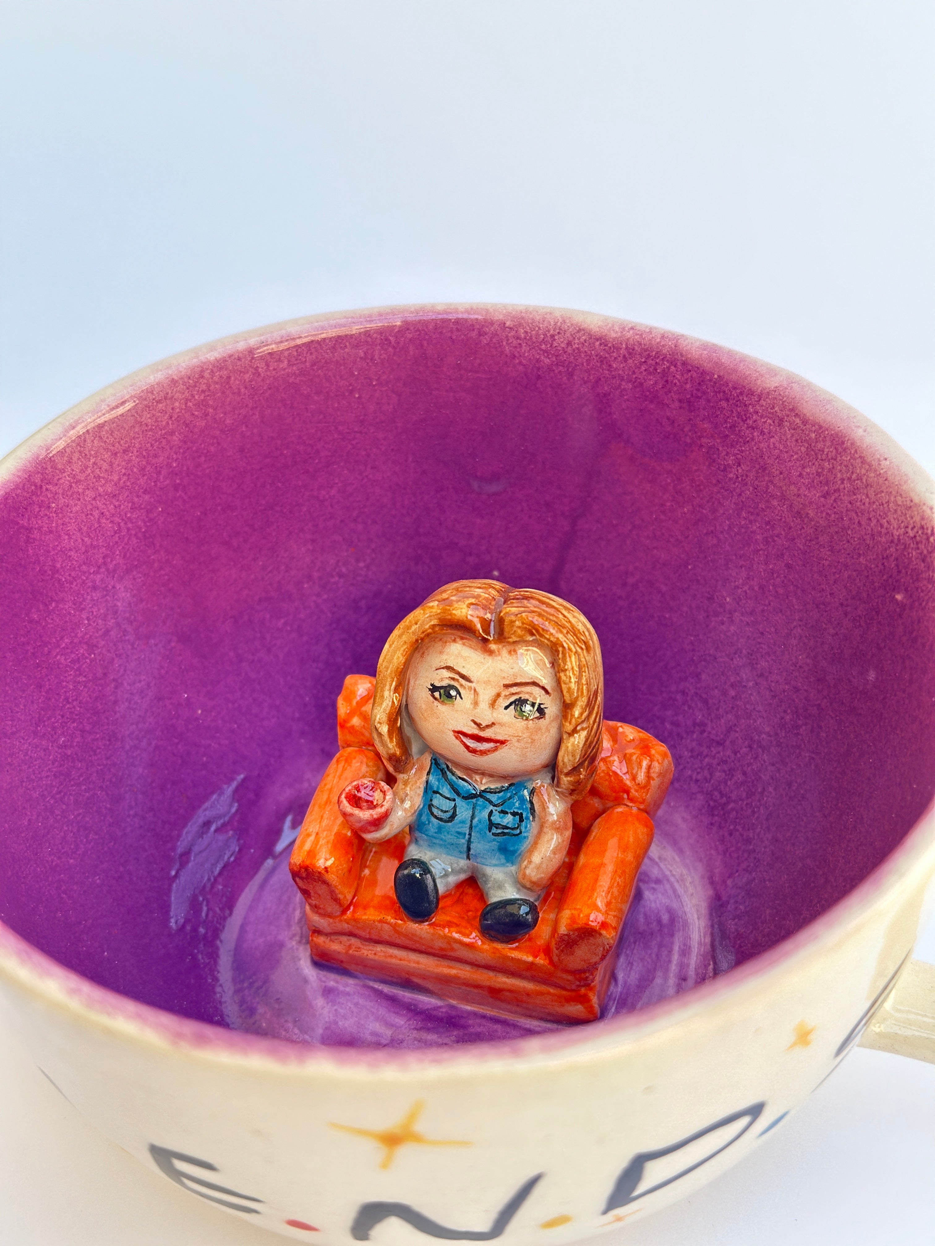 Friends “Rachel” handmade mug