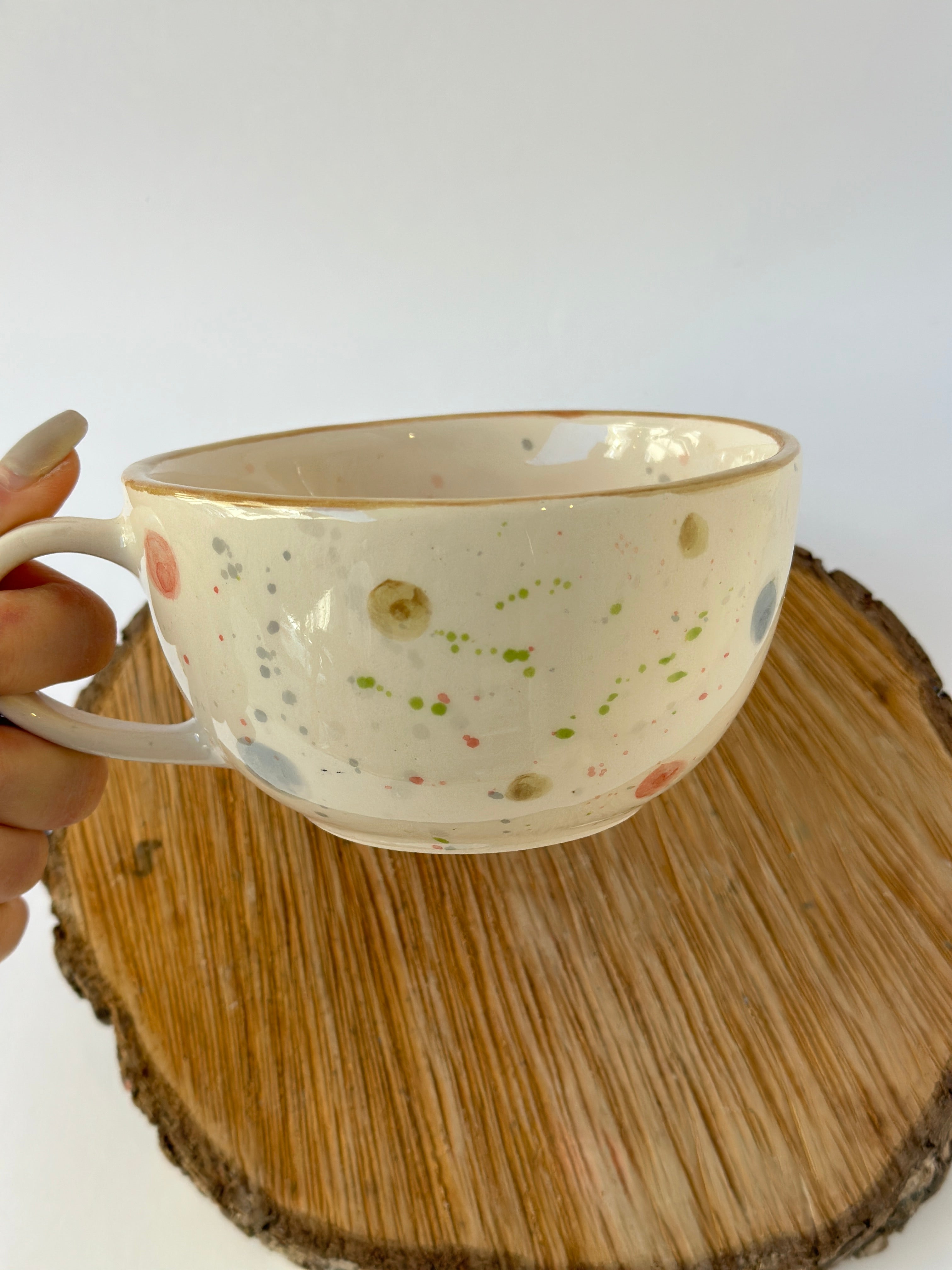 Cat handmade mug
