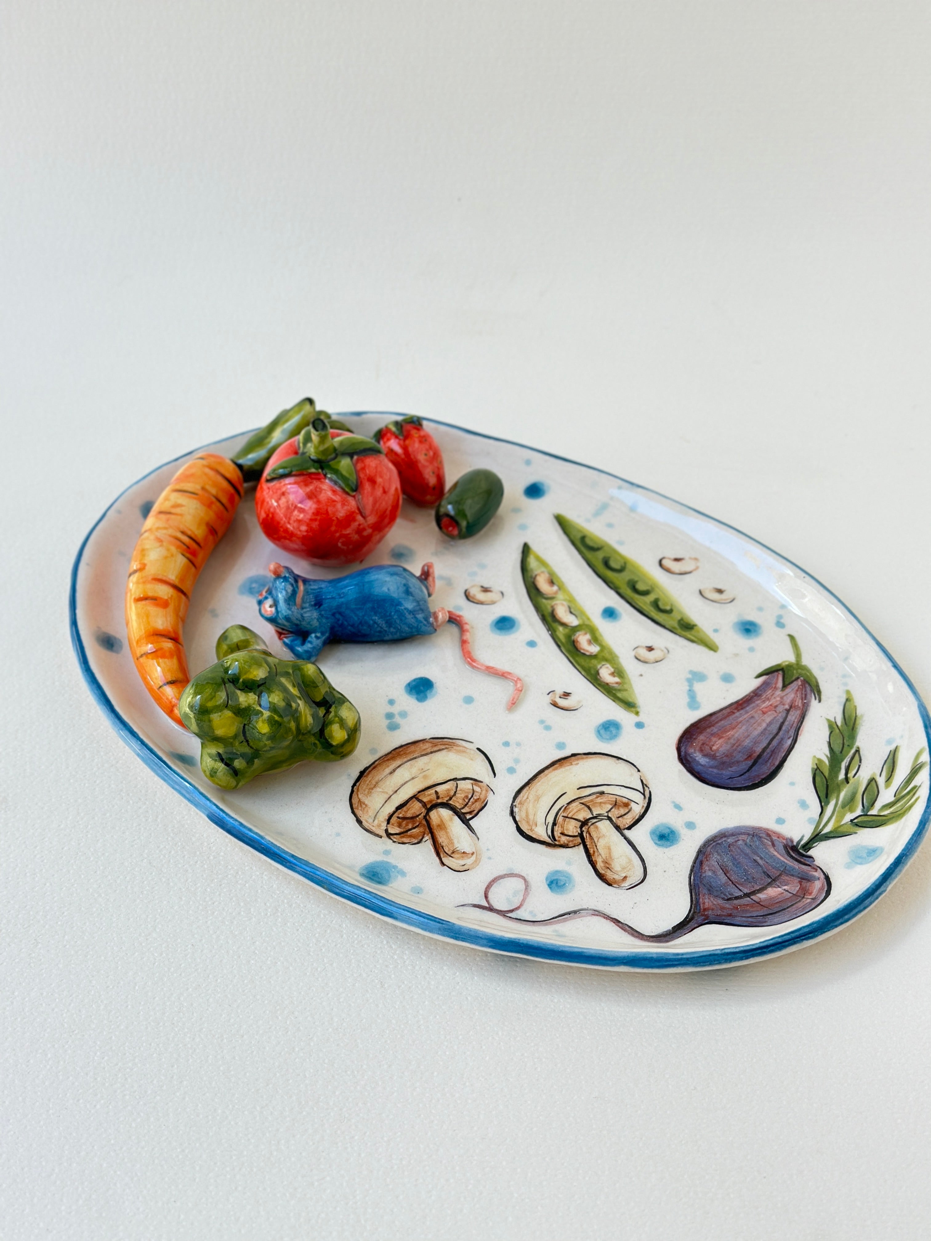 Little Chef handmade plate