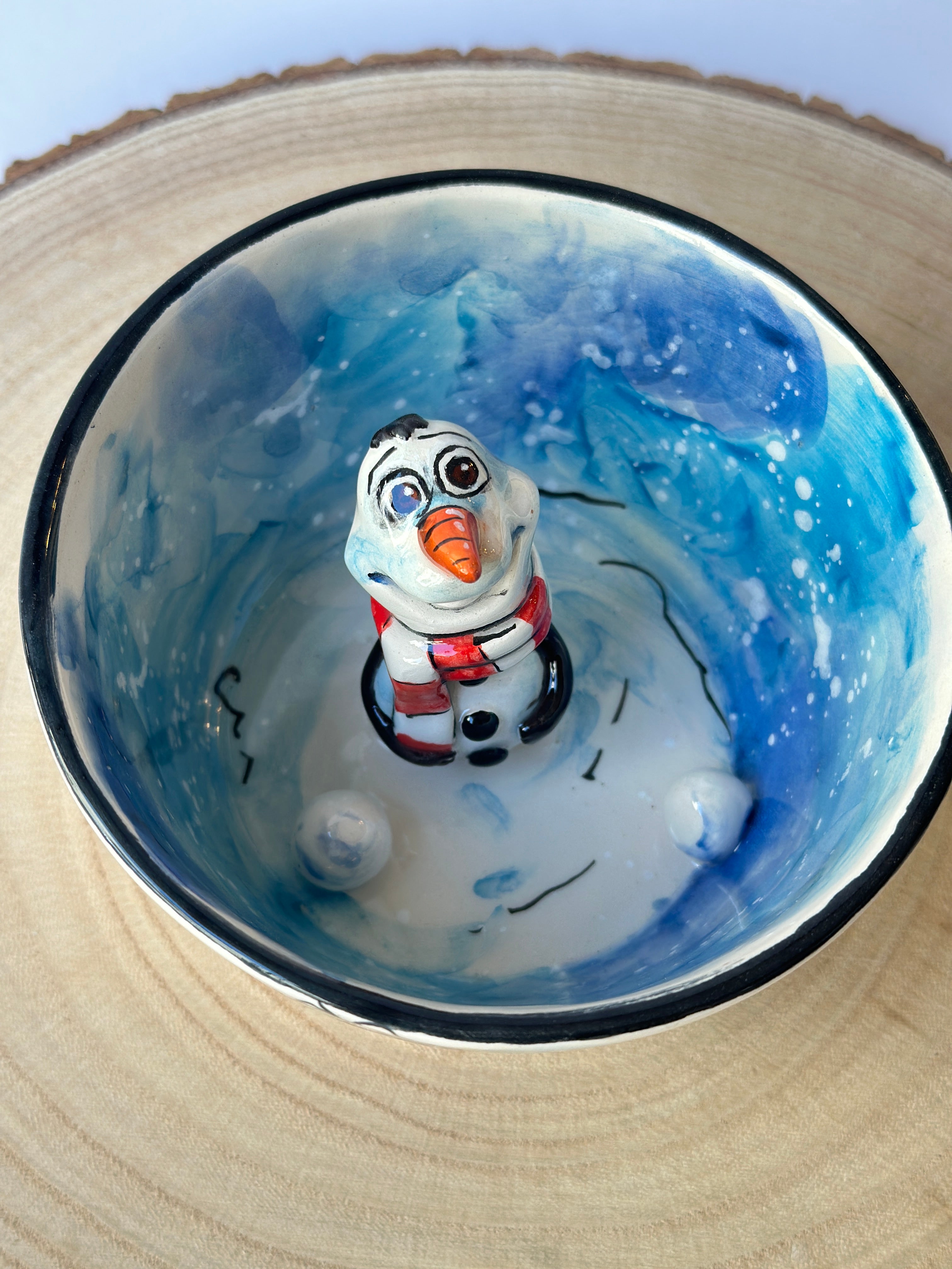 Olaf handmade mug