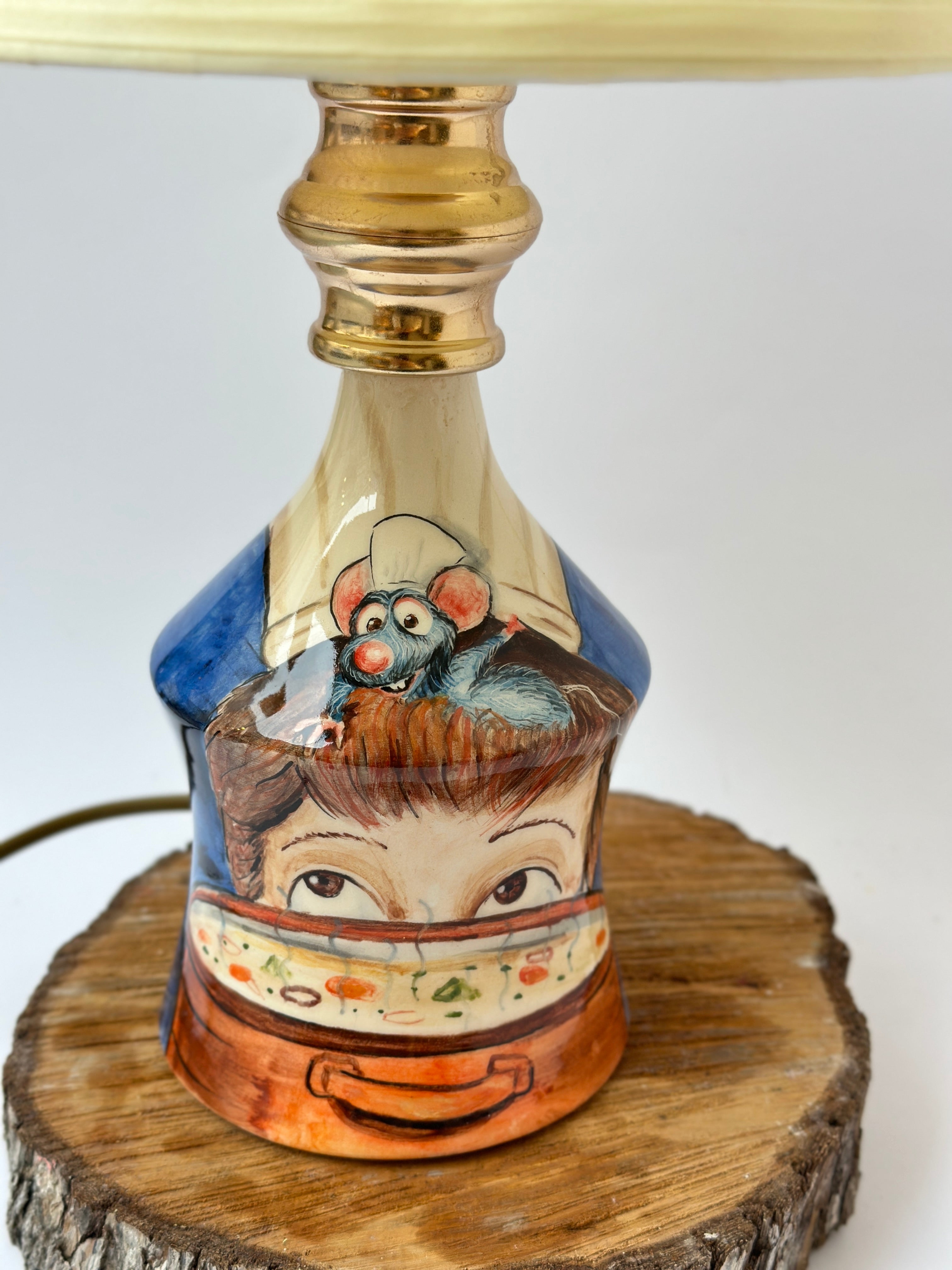 Ratatouille handmade lamp