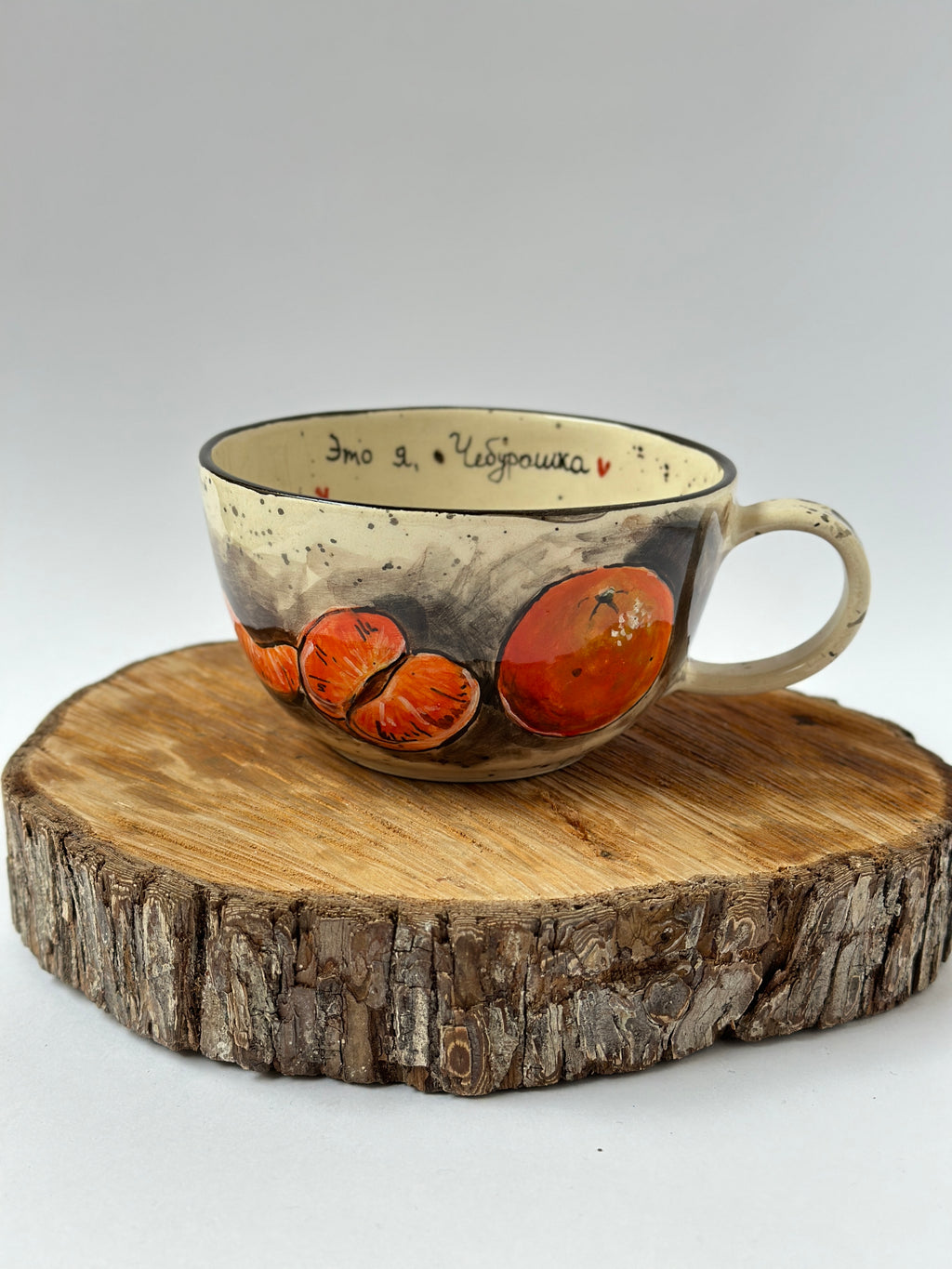 Cheburashka handmade mug