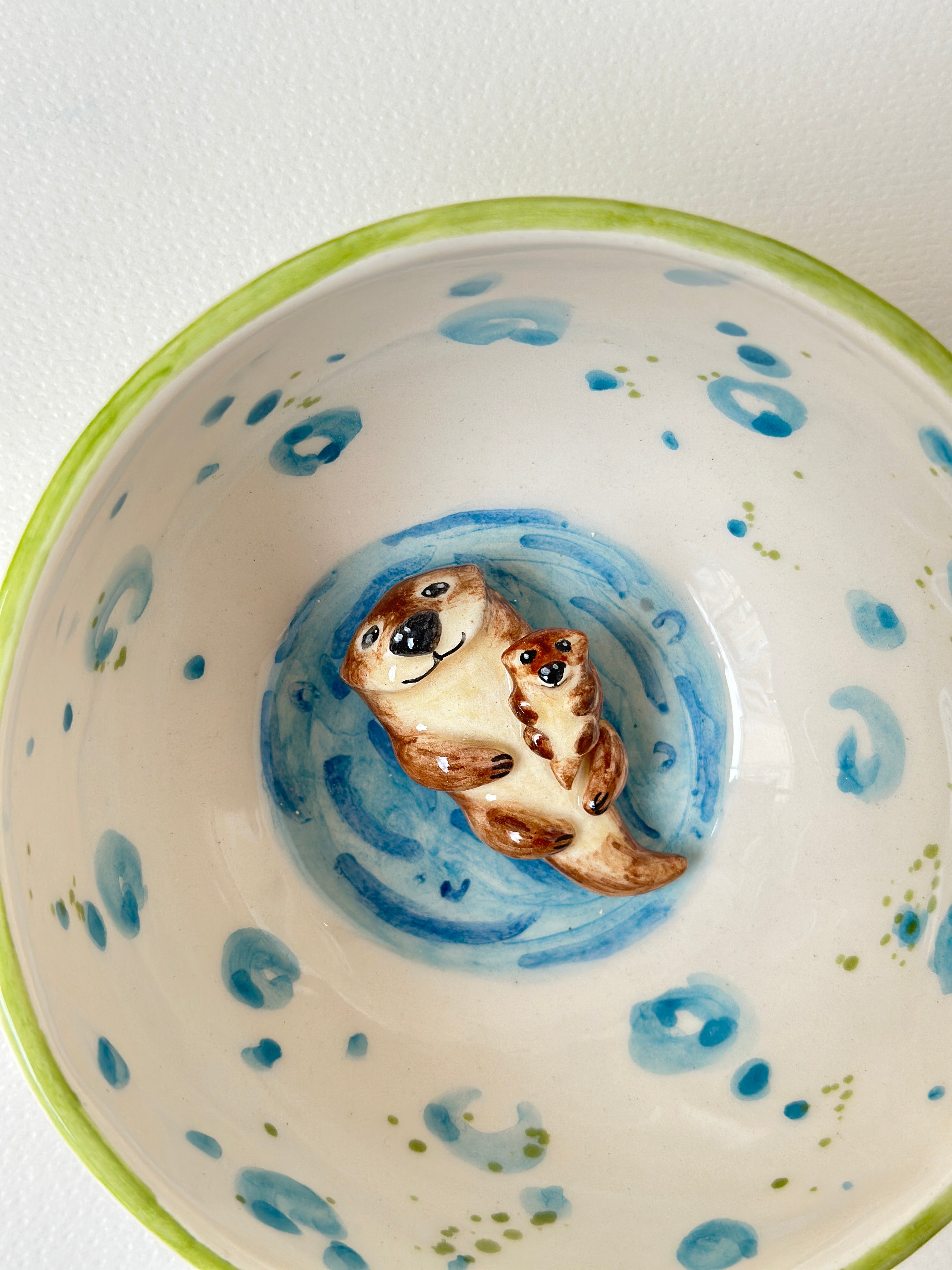 Sea otter handmade mug