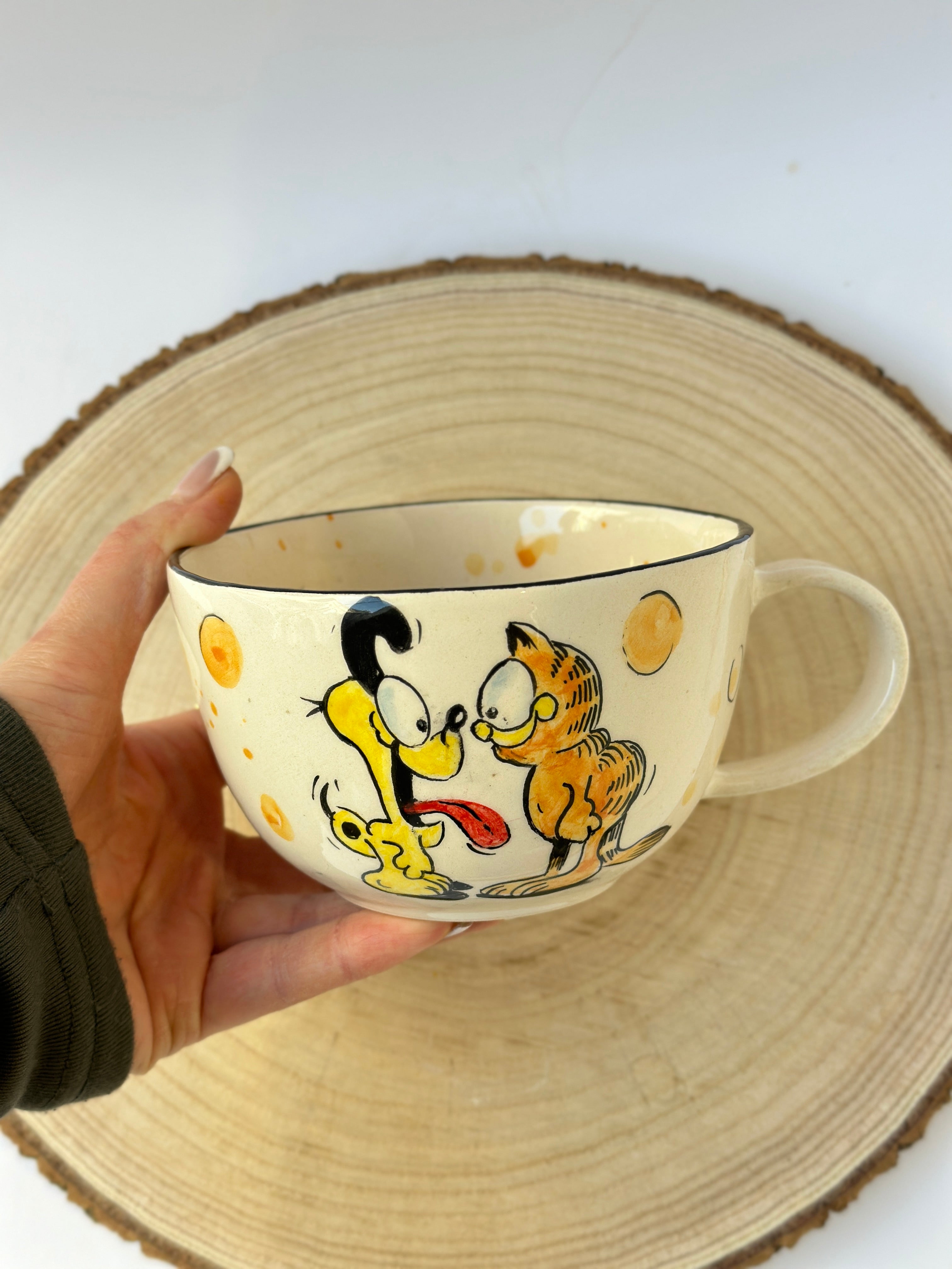 Garfield handmade mug