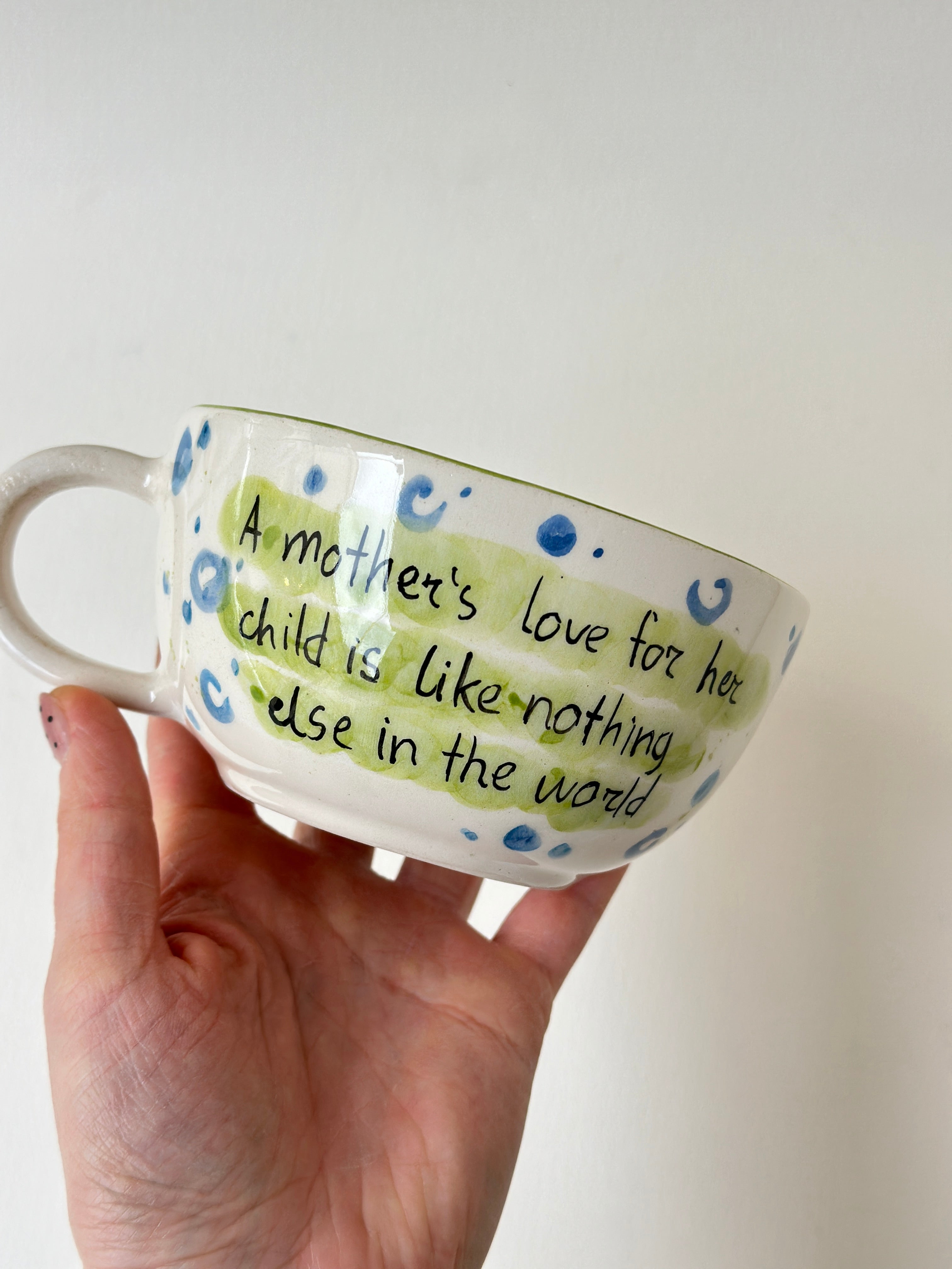 Sea otter handmade mug