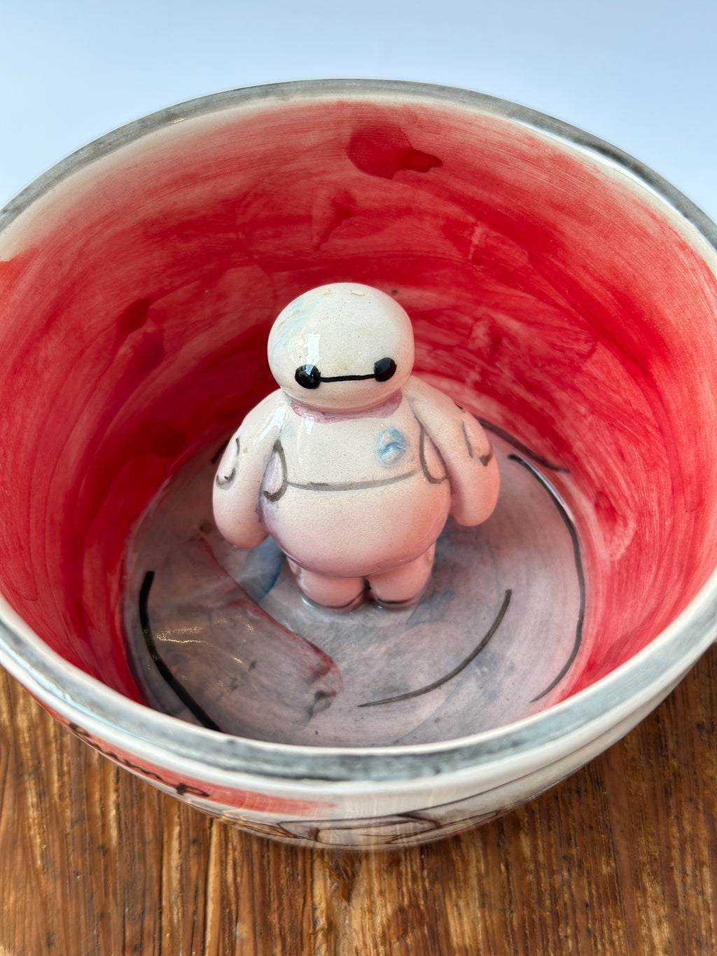 Big Hero handmade mug😍