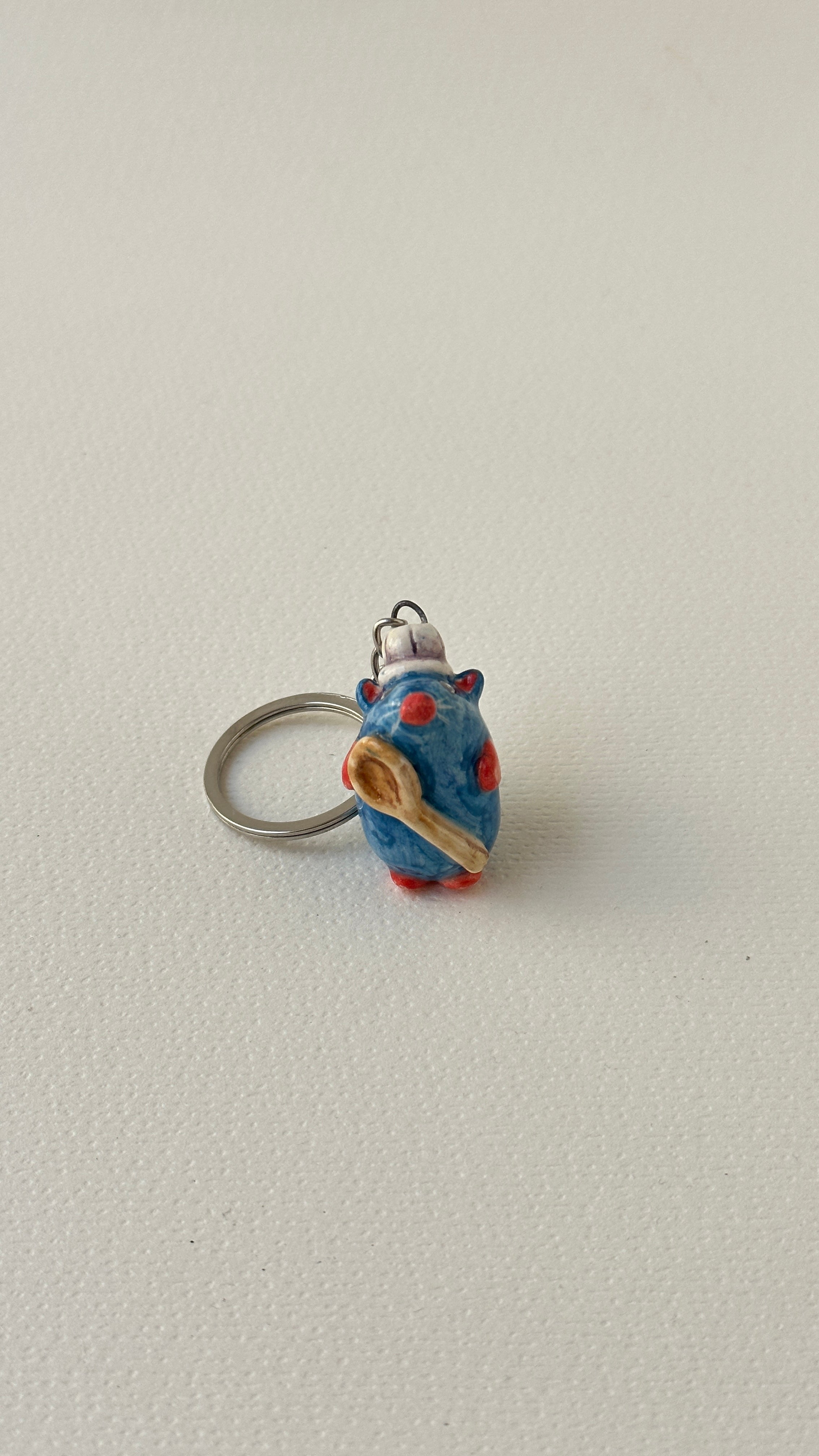 Ratatouille Remy handmade keychain ( only one piece)