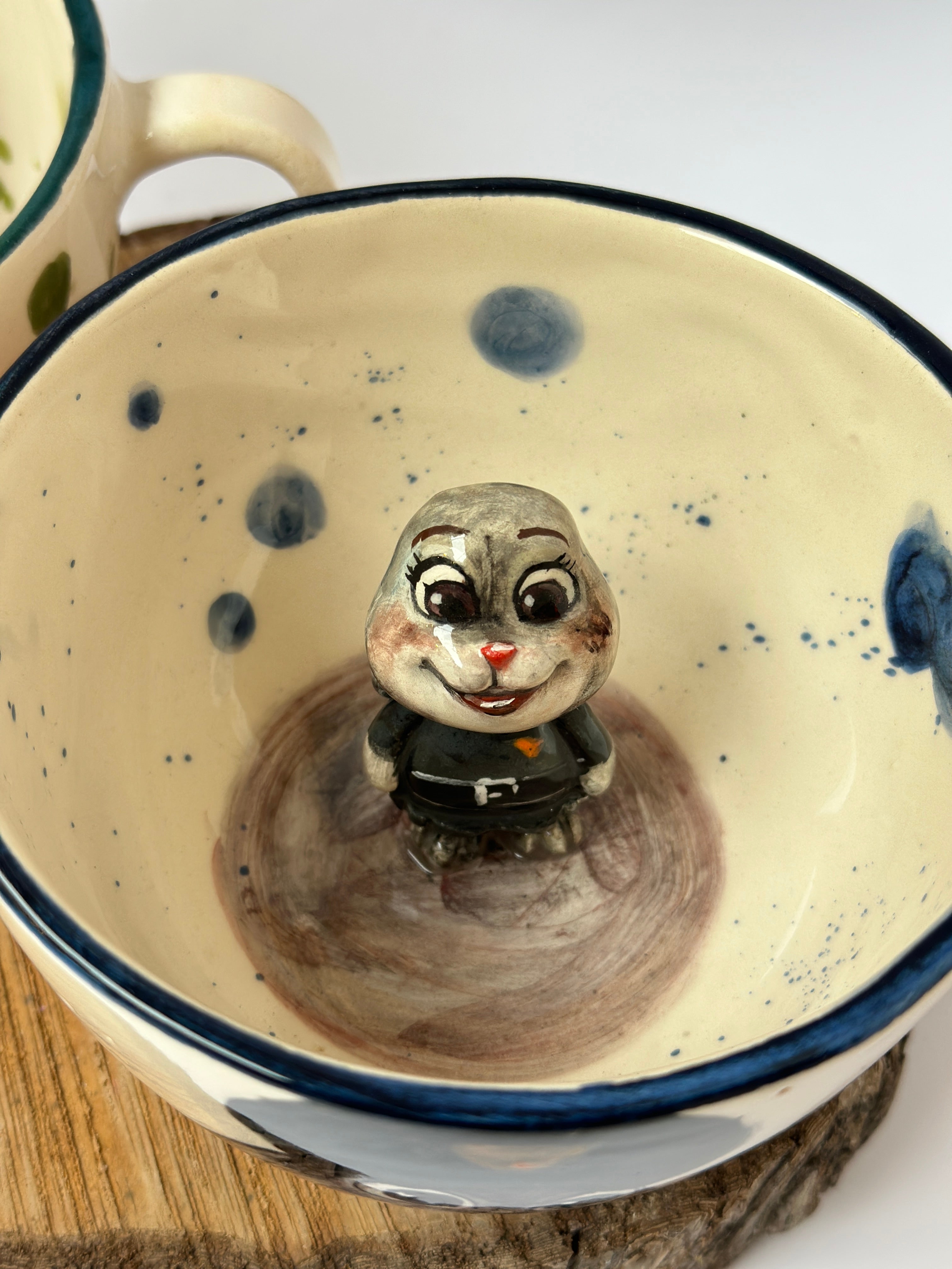 Zootopia Nick and Judy handmade mugs