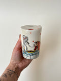 Lady and the Tramp handmade takeaway mug