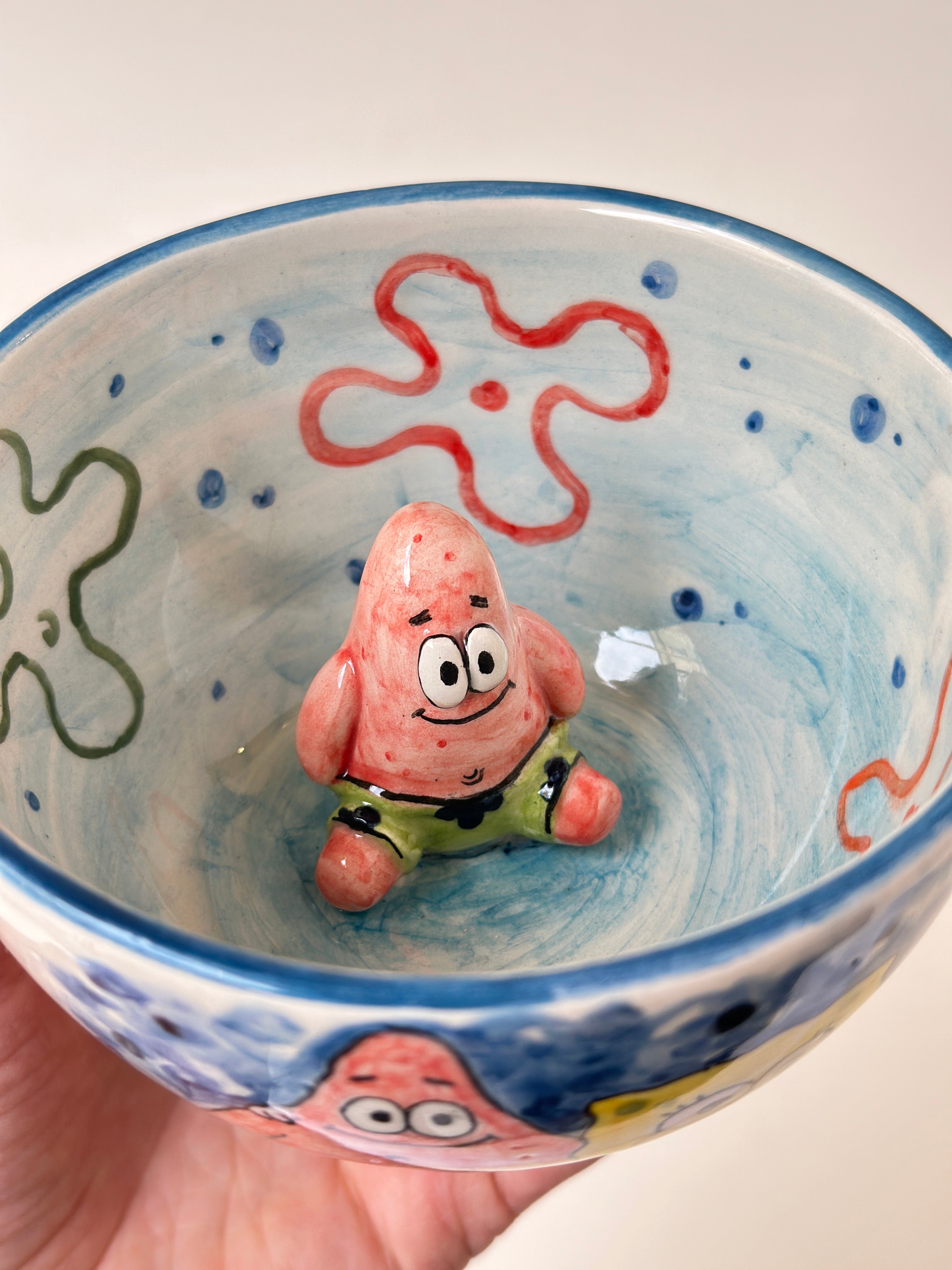 SpongeBob Patric handmade mug