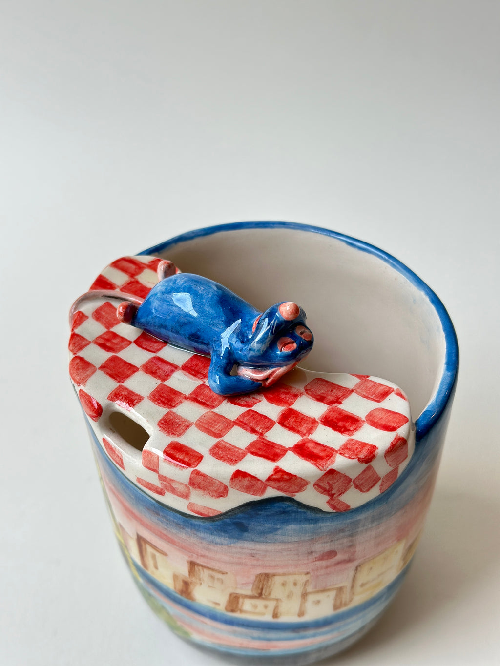 Ratatouille handmade takeaway mug