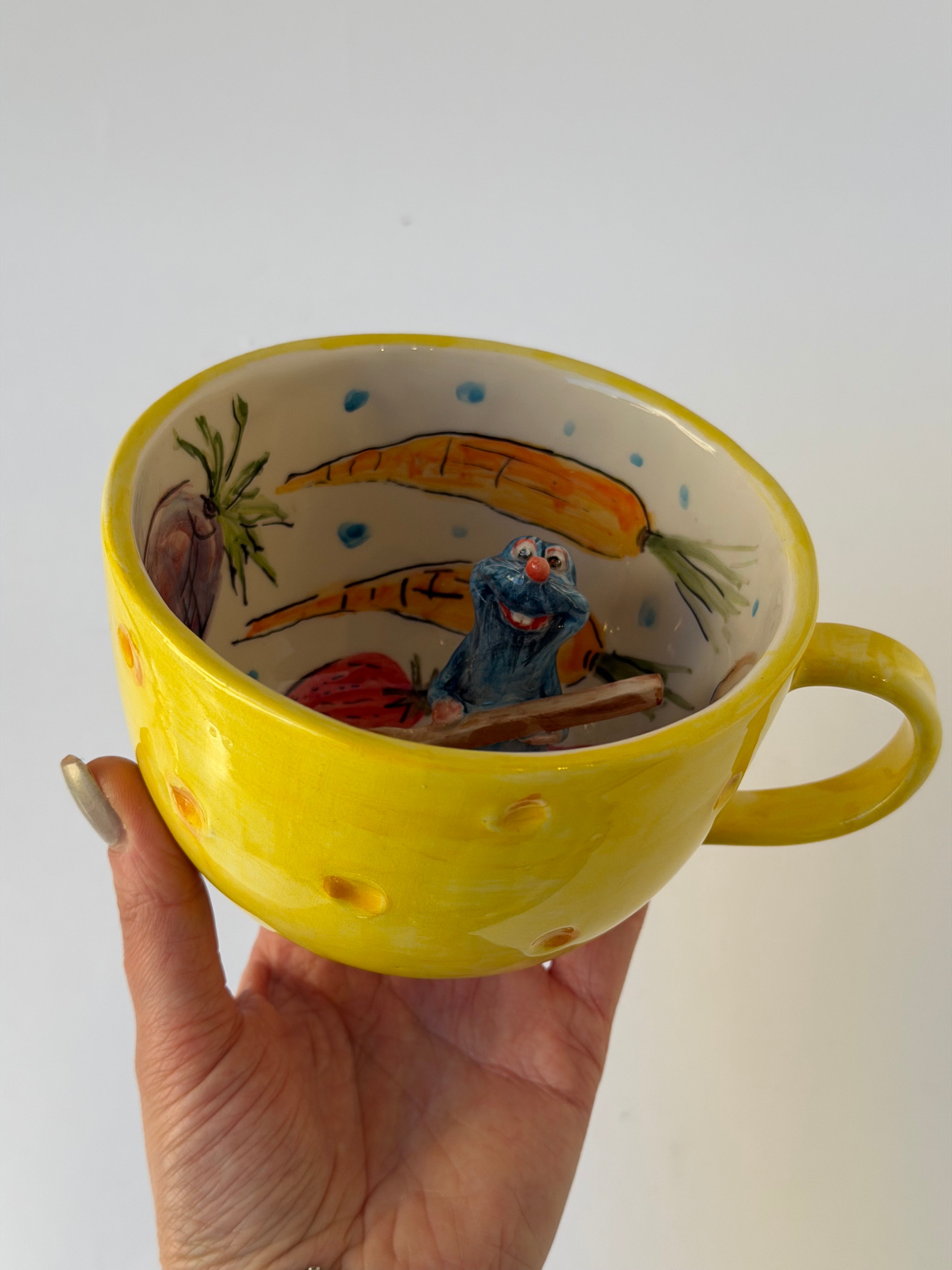 Ratatouille handmade mug