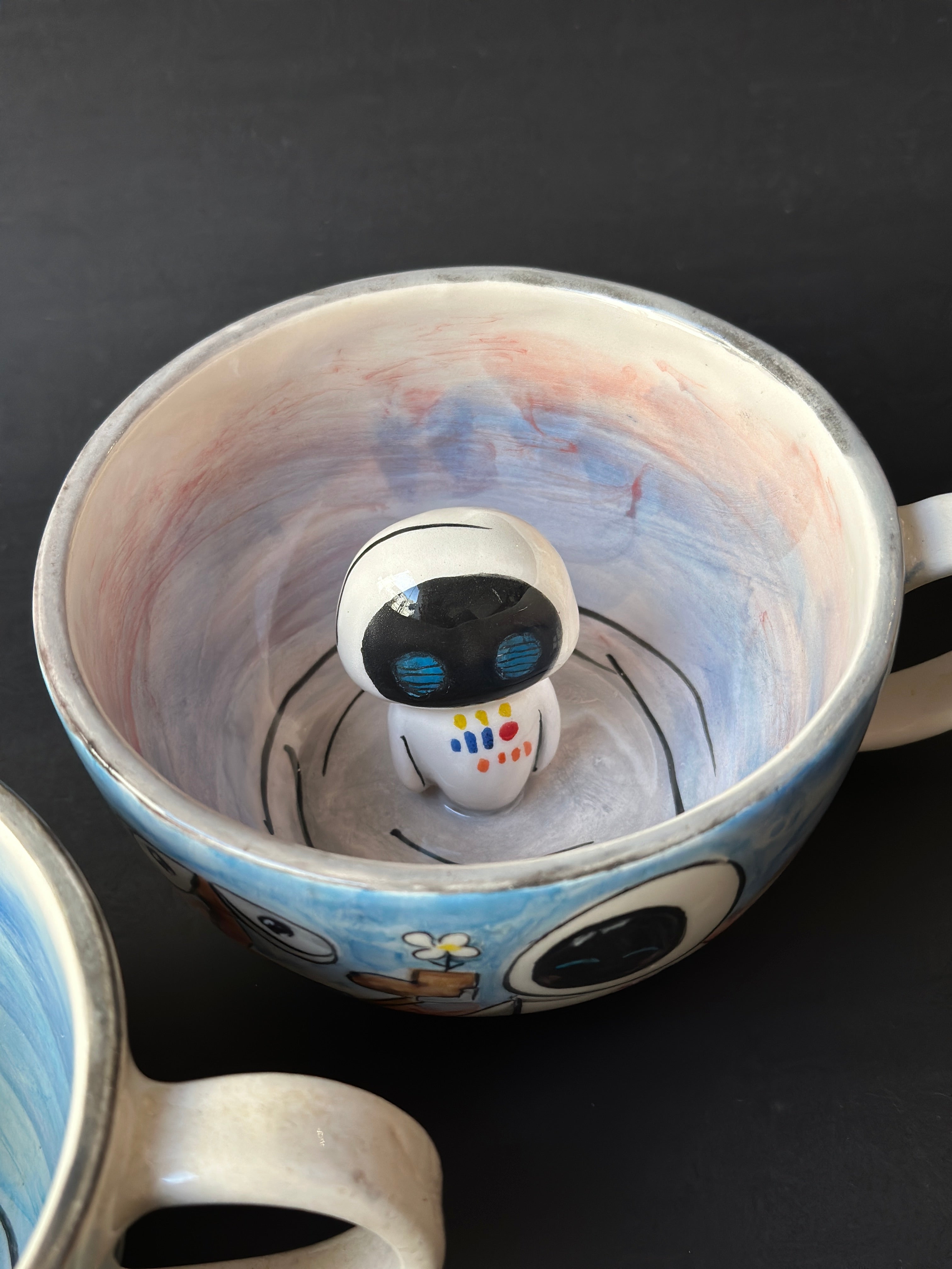 Wall-E handmade mug