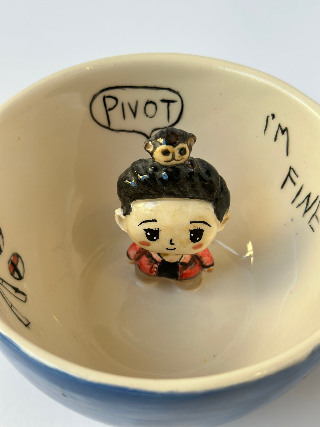 Friends Ross handmade mug