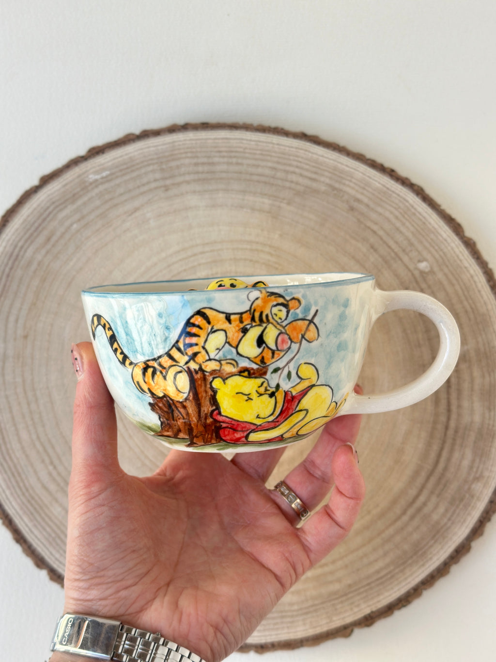 Winnie the Pooh Tigger handmade mug