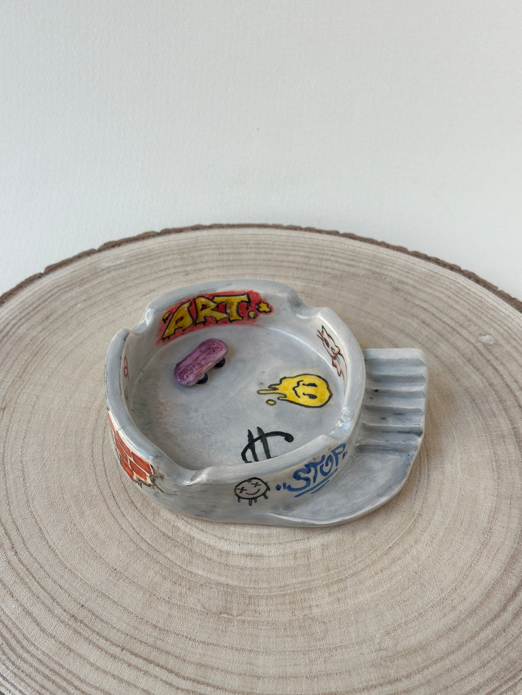 Handmade ashtray