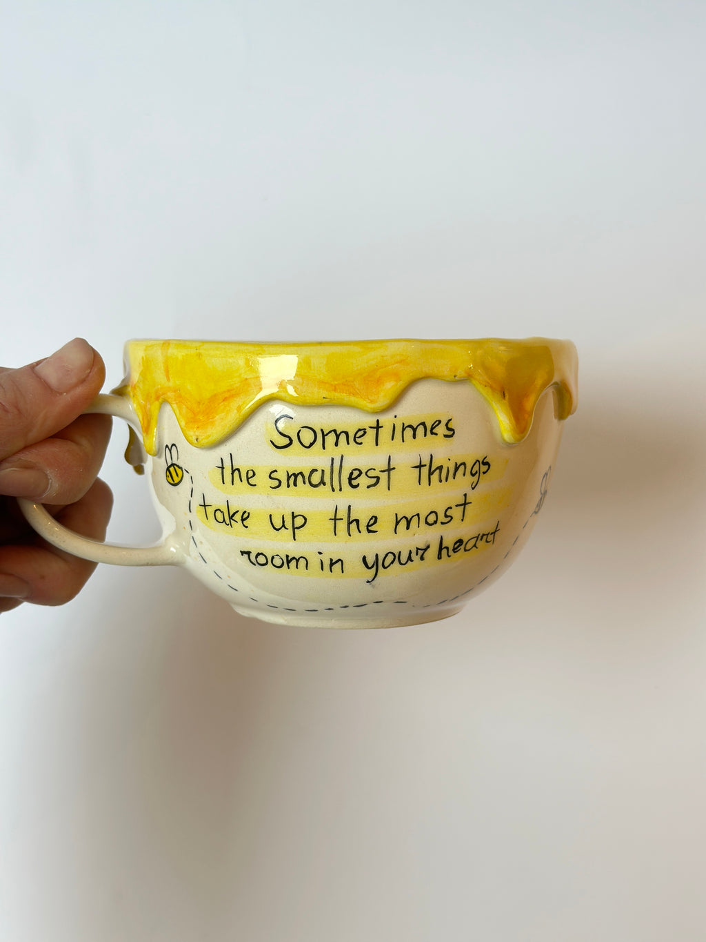 Winni The Pooh handmade mug