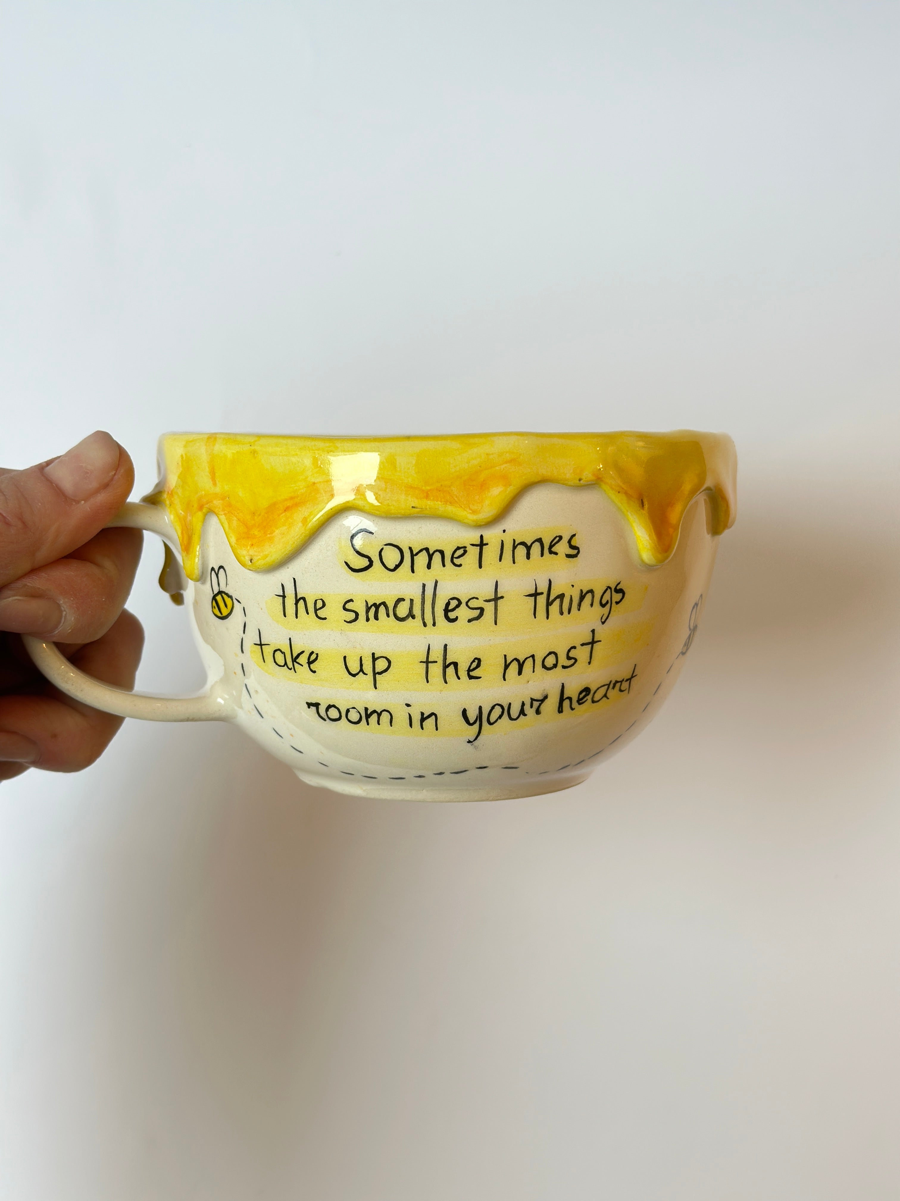 Winni The Pooh handmade mug