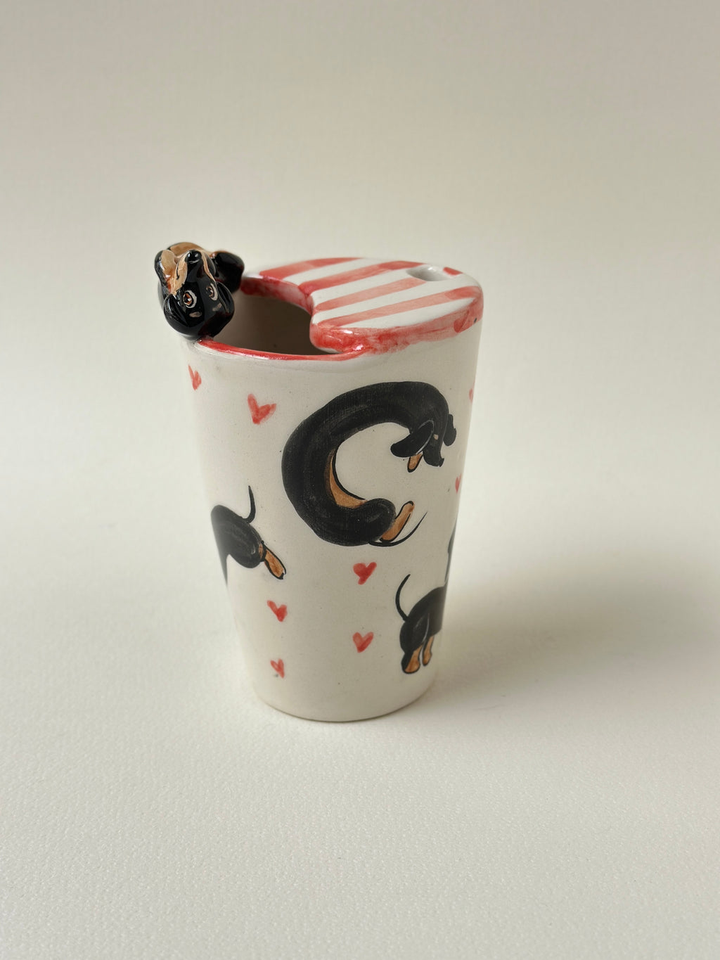 Dachshund takeaway mug