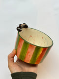 Dachshund handmade bowl