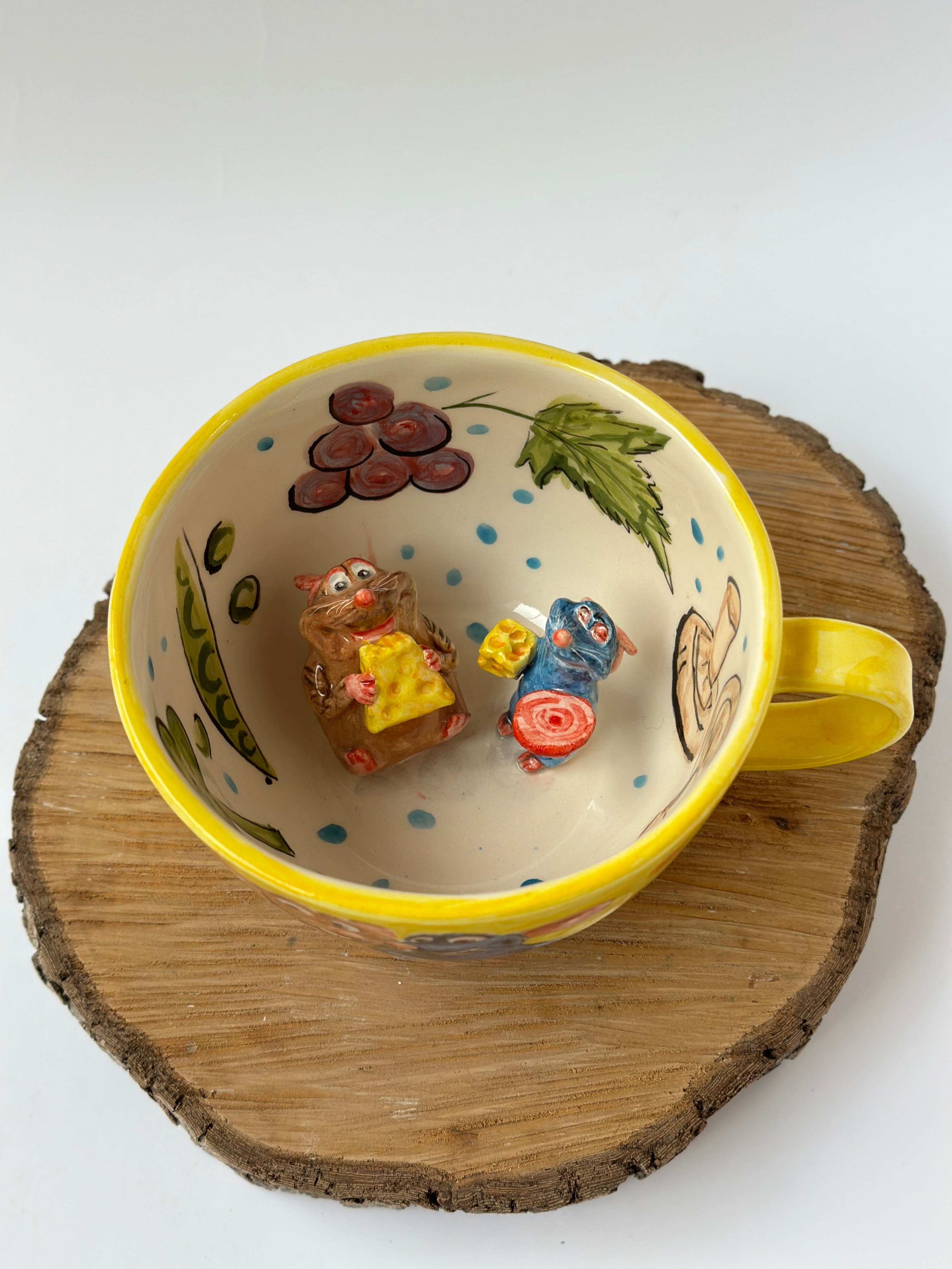 Ratatouille Remy and Emily handmaid mug