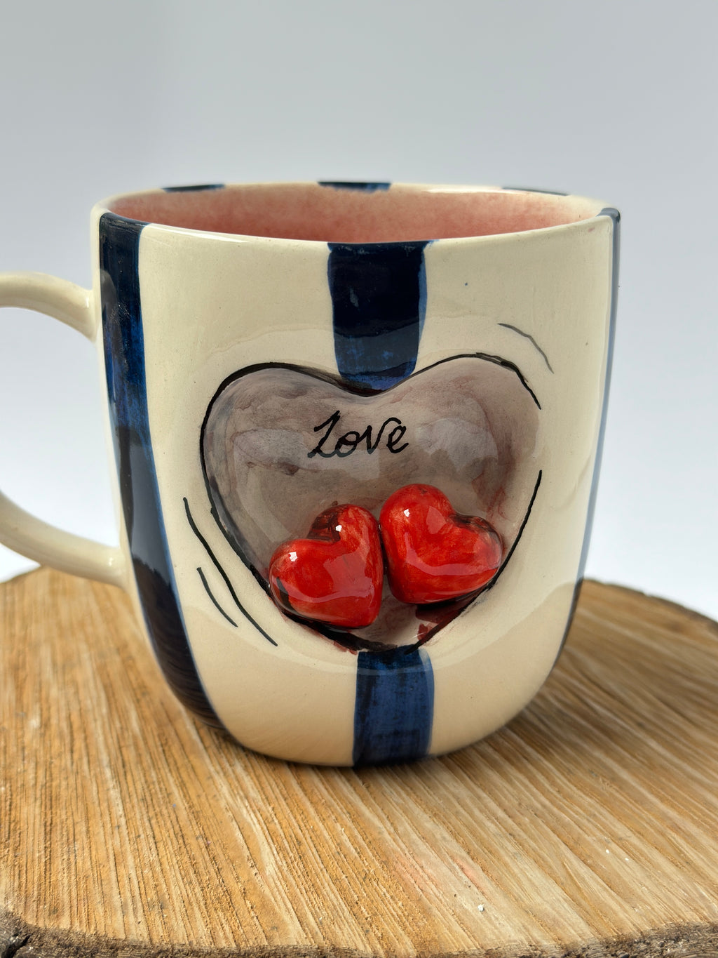 Love handmade mug