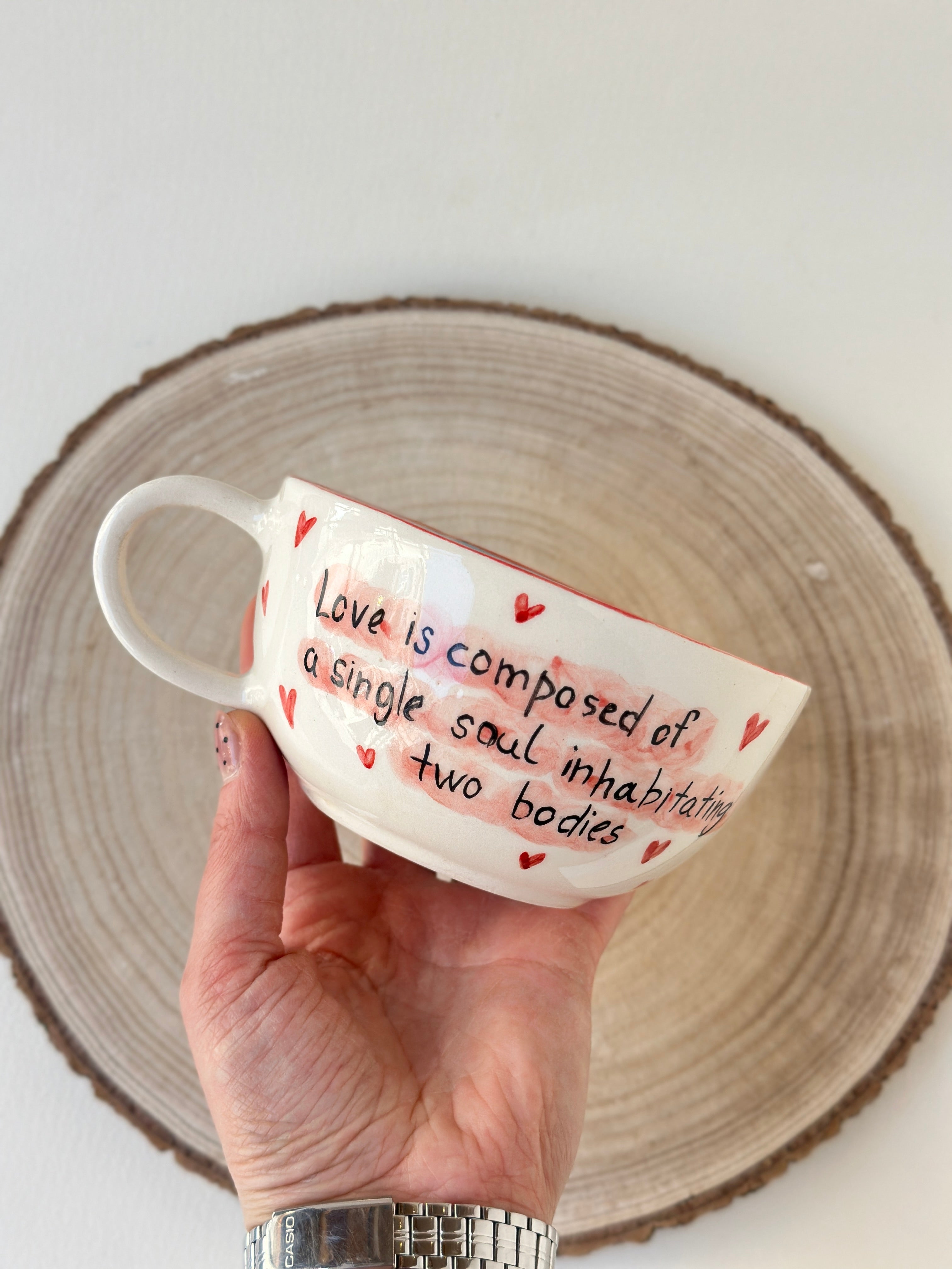 Sea Otters handmade mug
