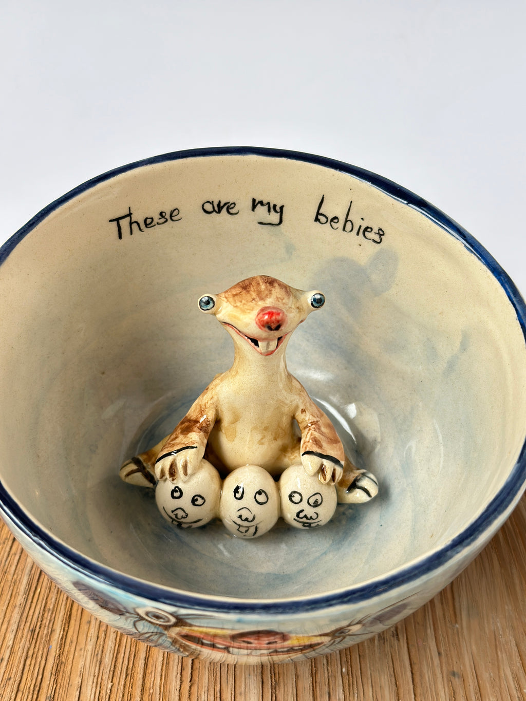 İce age Sid handmade mug (There are my babies)