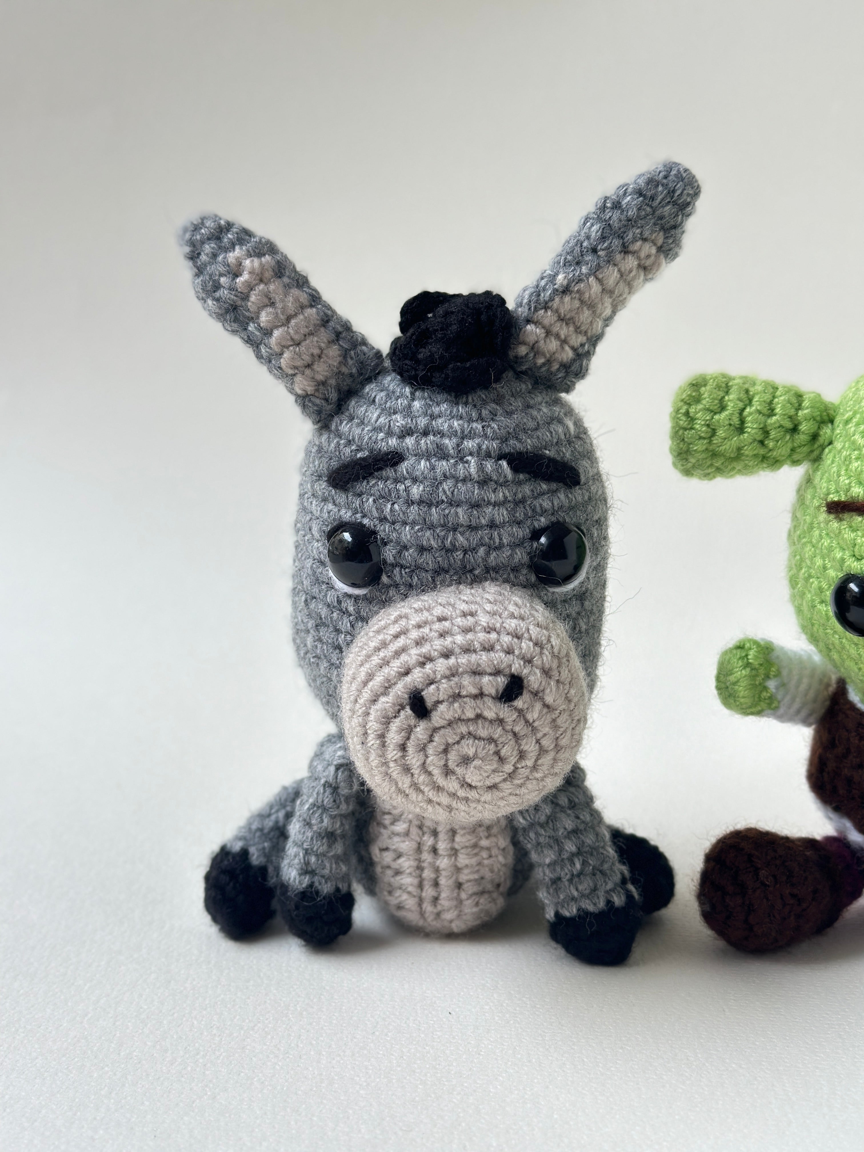Shrek and Donkey handmade mugs and toys